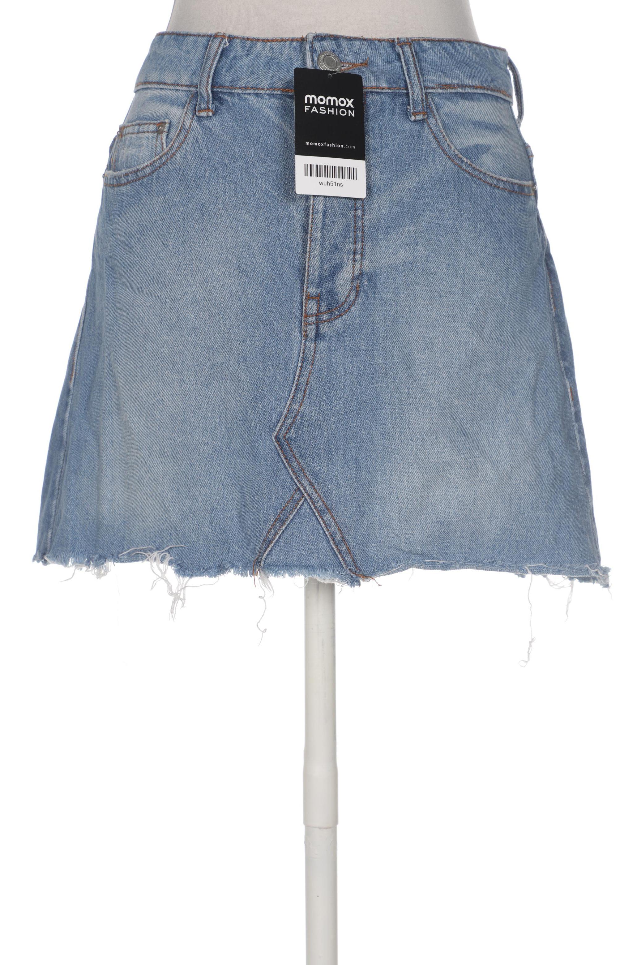 

bershka Damen Rock, blau, Gr. 36