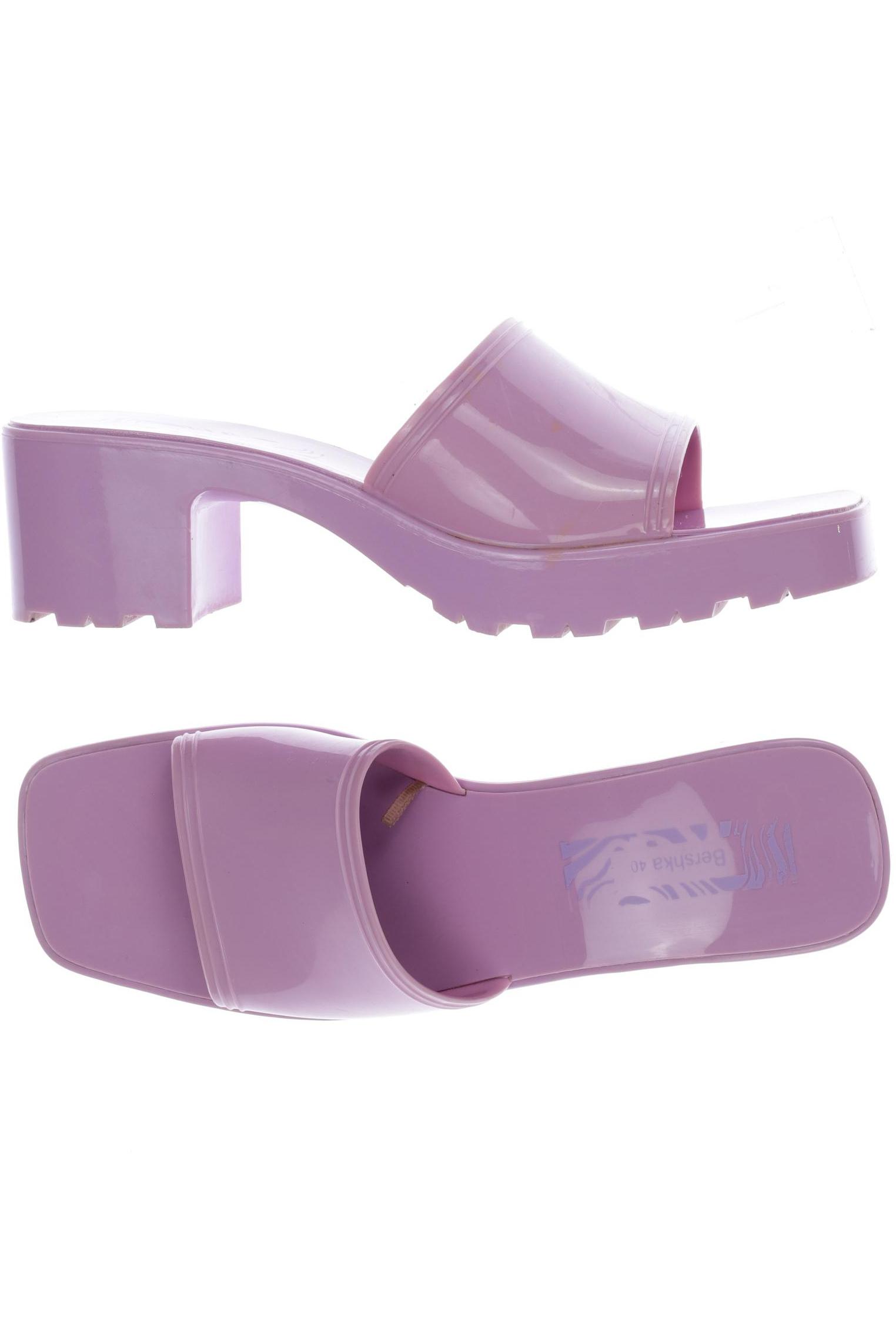 

bershka Damen Sandale, pink, Gr. 40