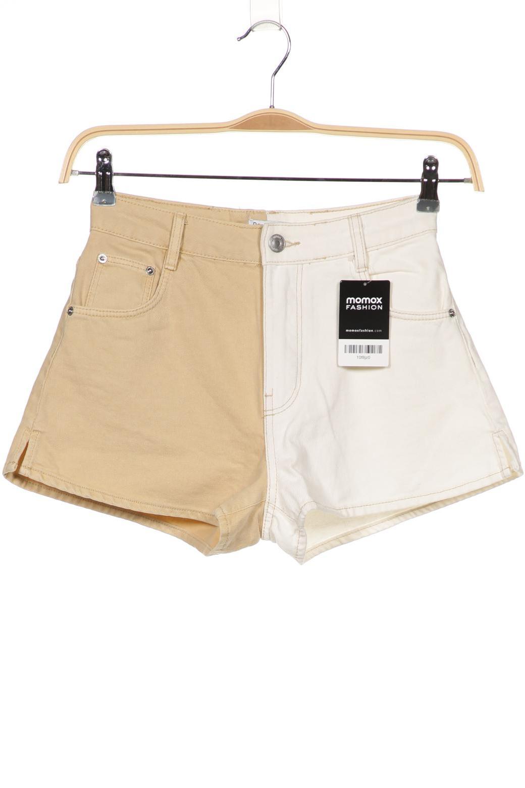 

bershka Damen Shorts, beige
