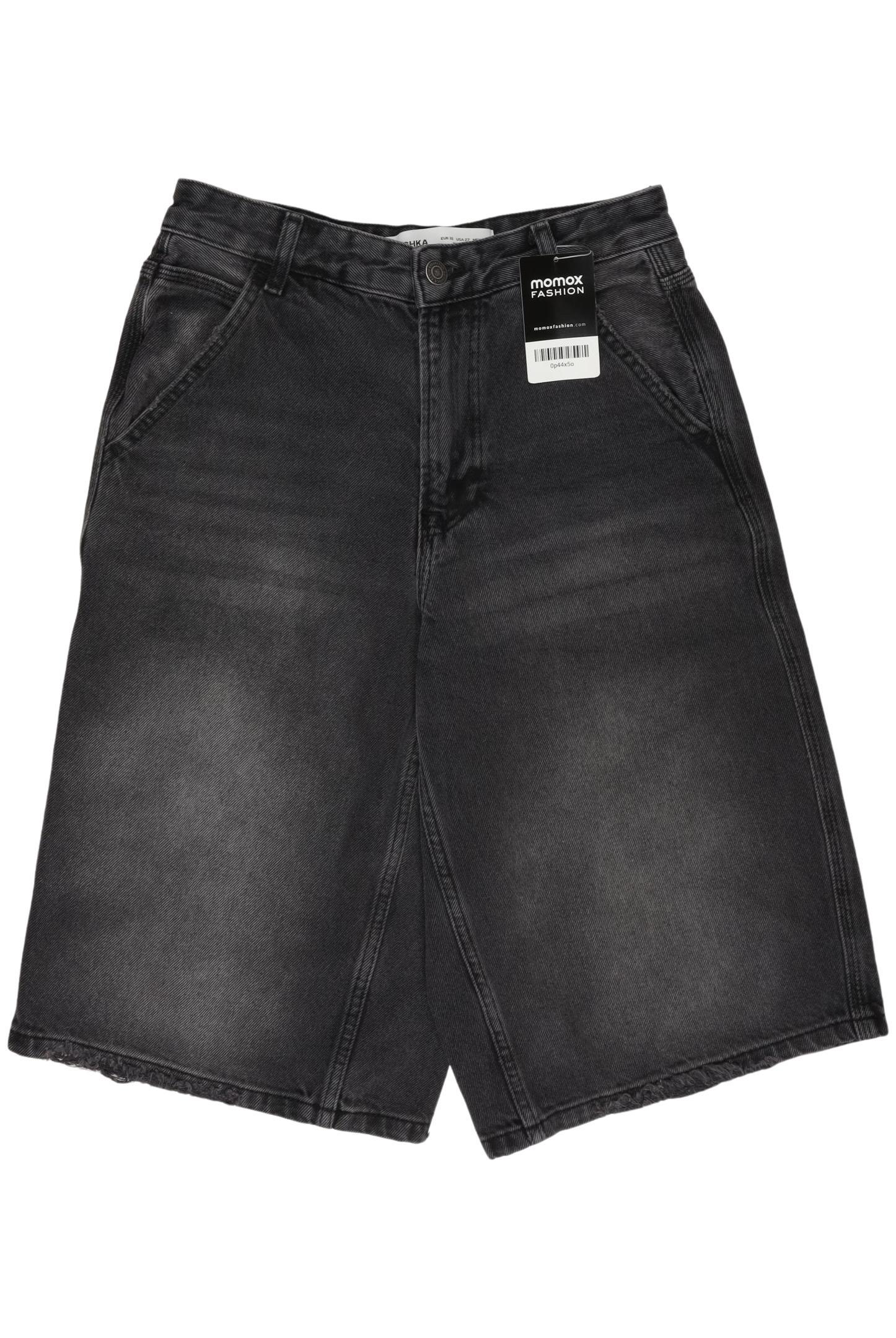 

bershka Damen Shorts, grau, Gr. 32