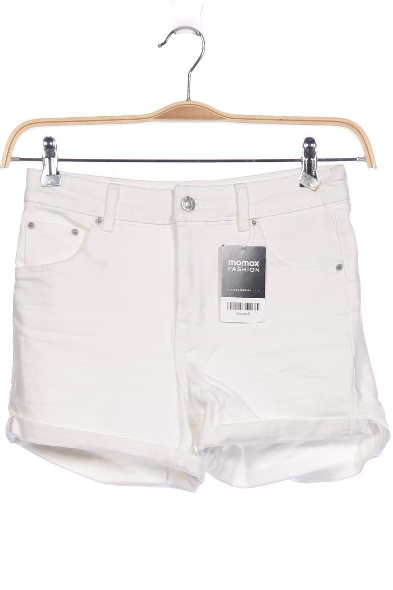 

bershka Damen Shorts, weiß, Gr. 38