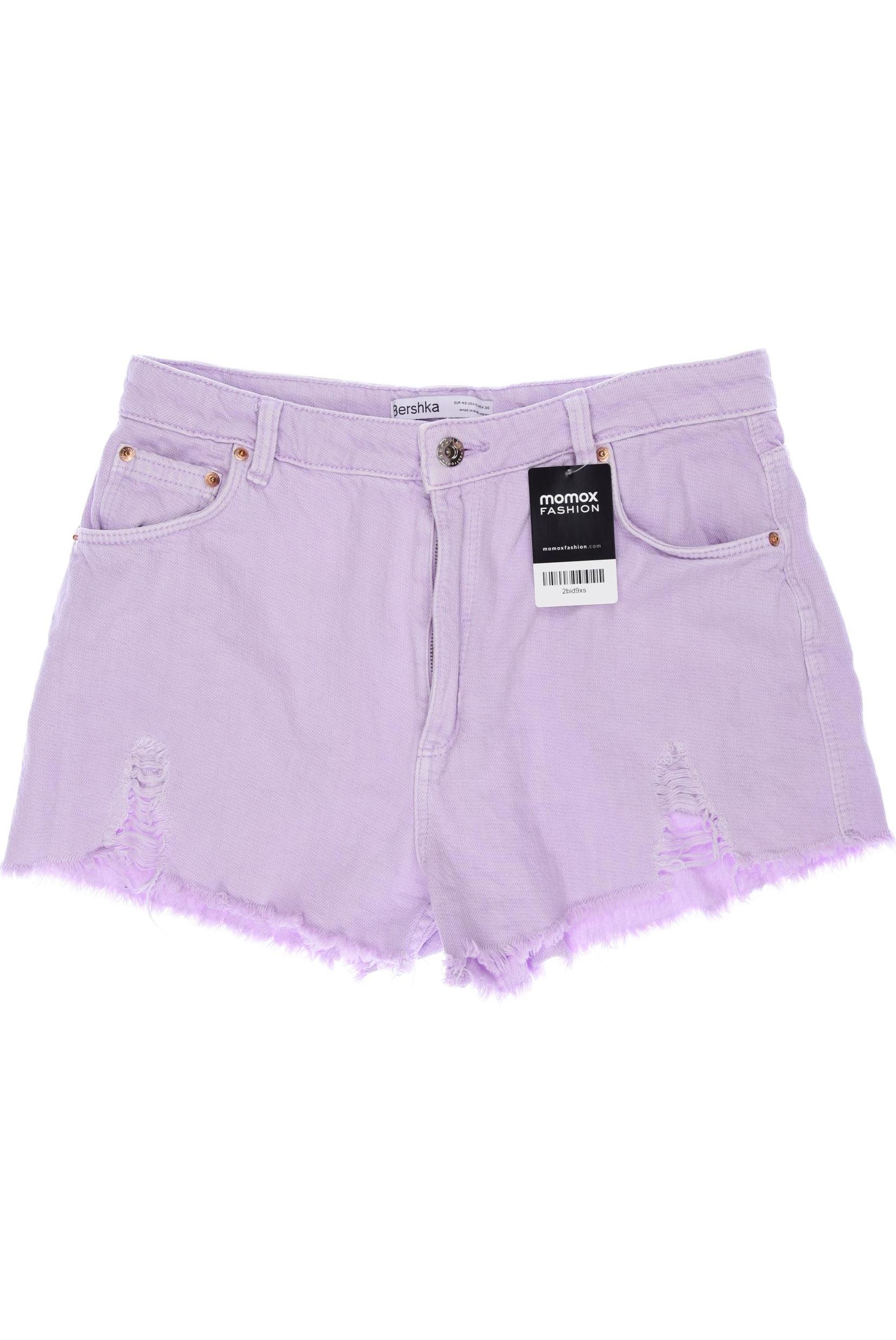 

bershka Damen Shorts, flieder