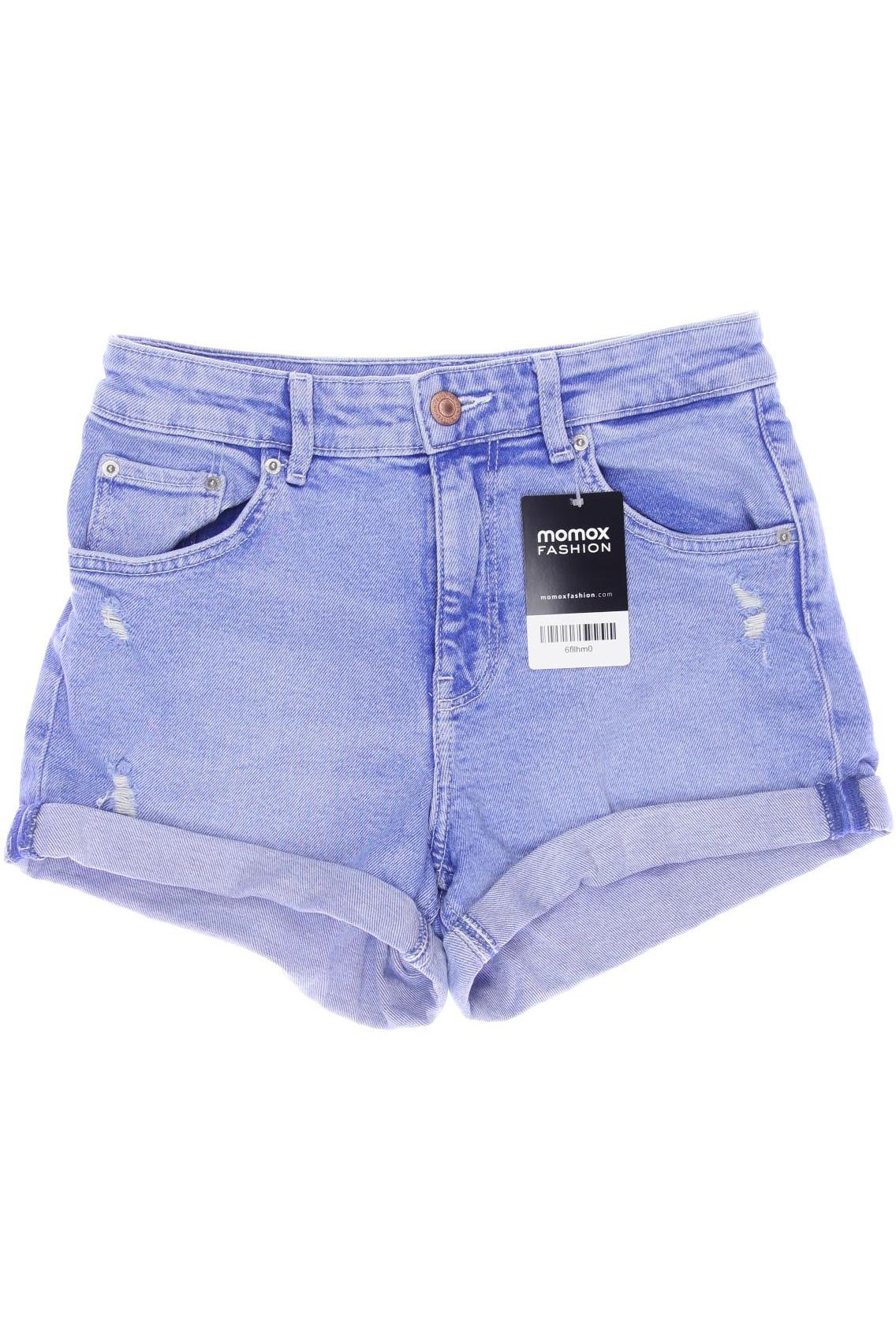 

bershka Damen Shorts, blau