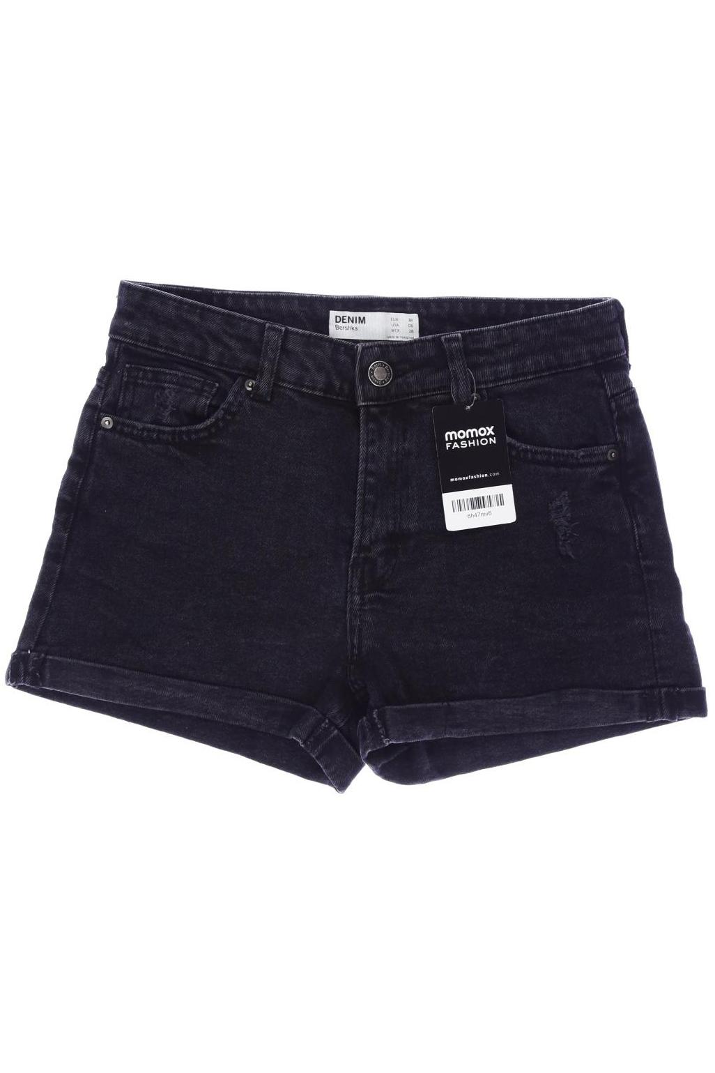 

bershka Damen Shorts, grau