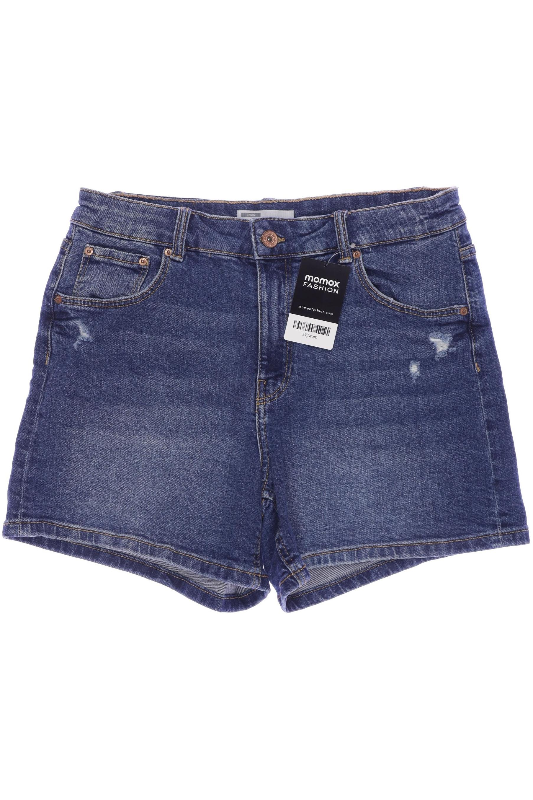 

bershka Damen Shorts, blau, Gr. 40
