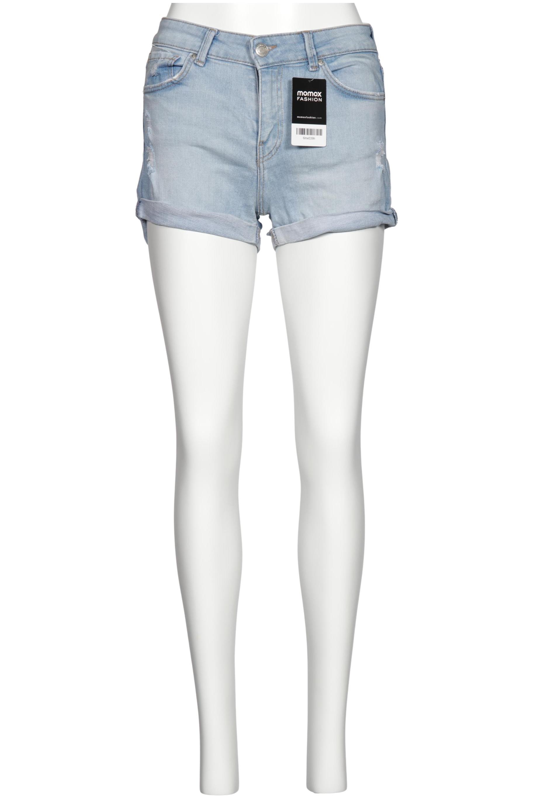 

bershka Damen Shorts, blau, Gr. 36
