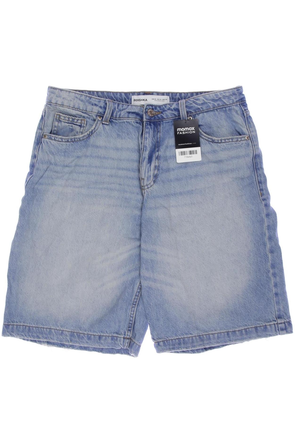 

bershka Damen Shorts, blau, Gr. 38