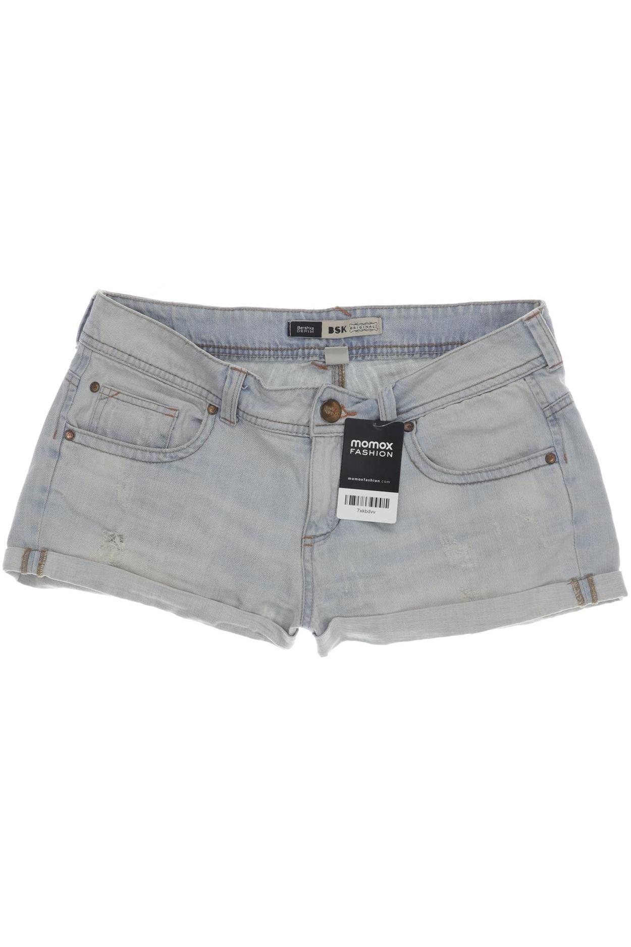 

bershka Damen Shorts, hellblau