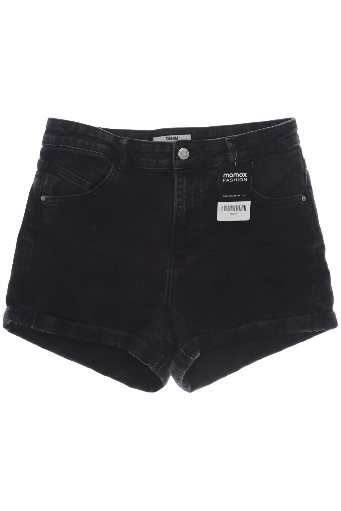 

bershka Damen Shorts, schwarz