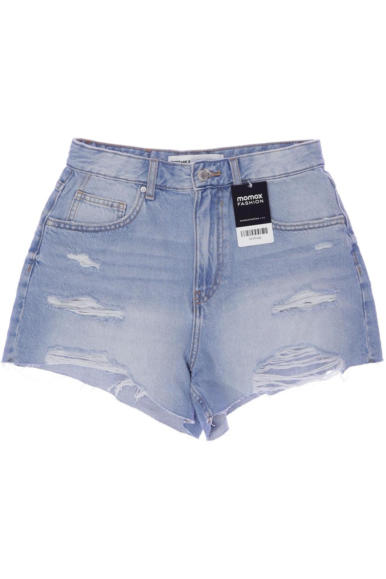 

bershka Damen Shorts, blau, Gr. 38