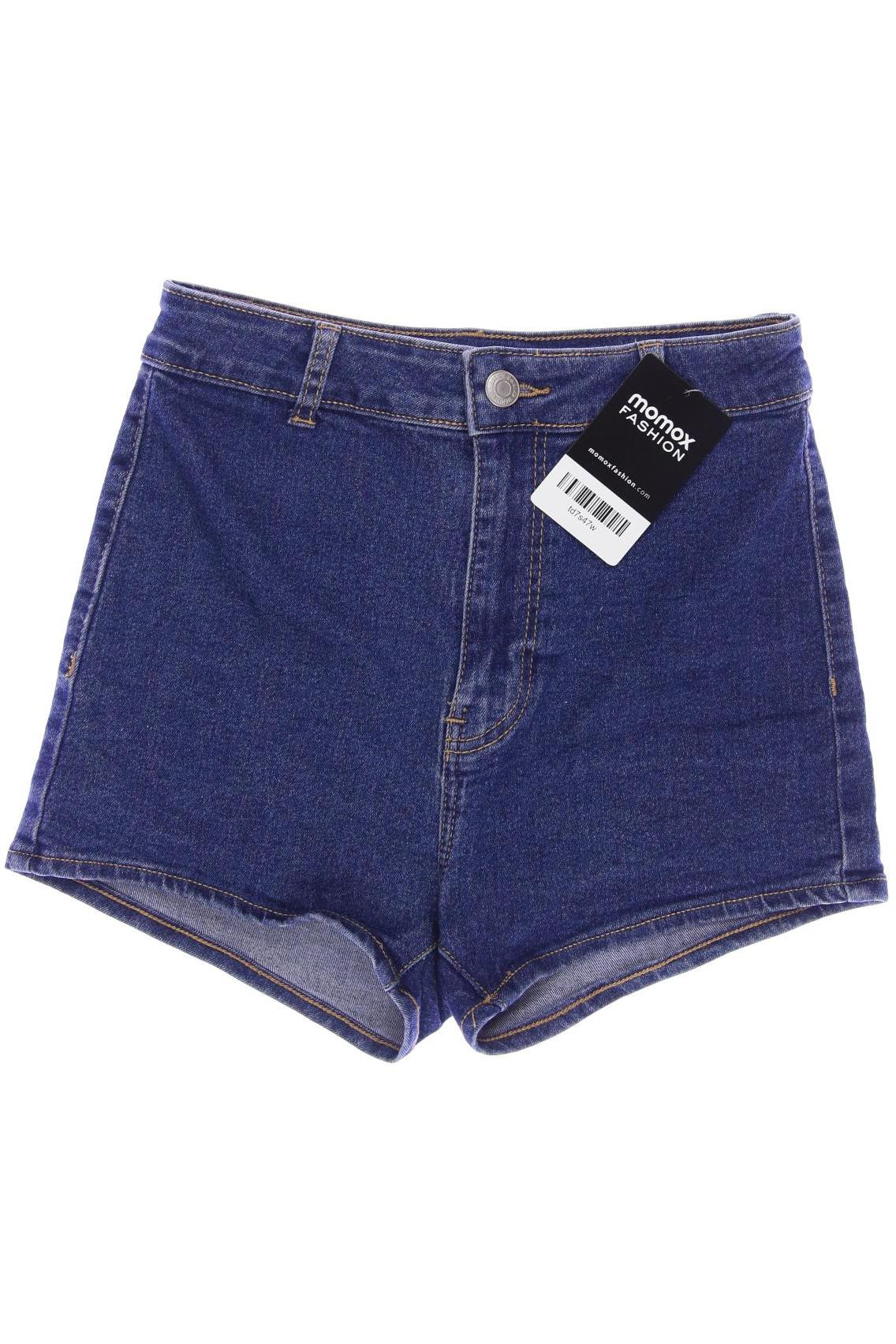 

bershka Damen Shorts, blau, Gr. 34
