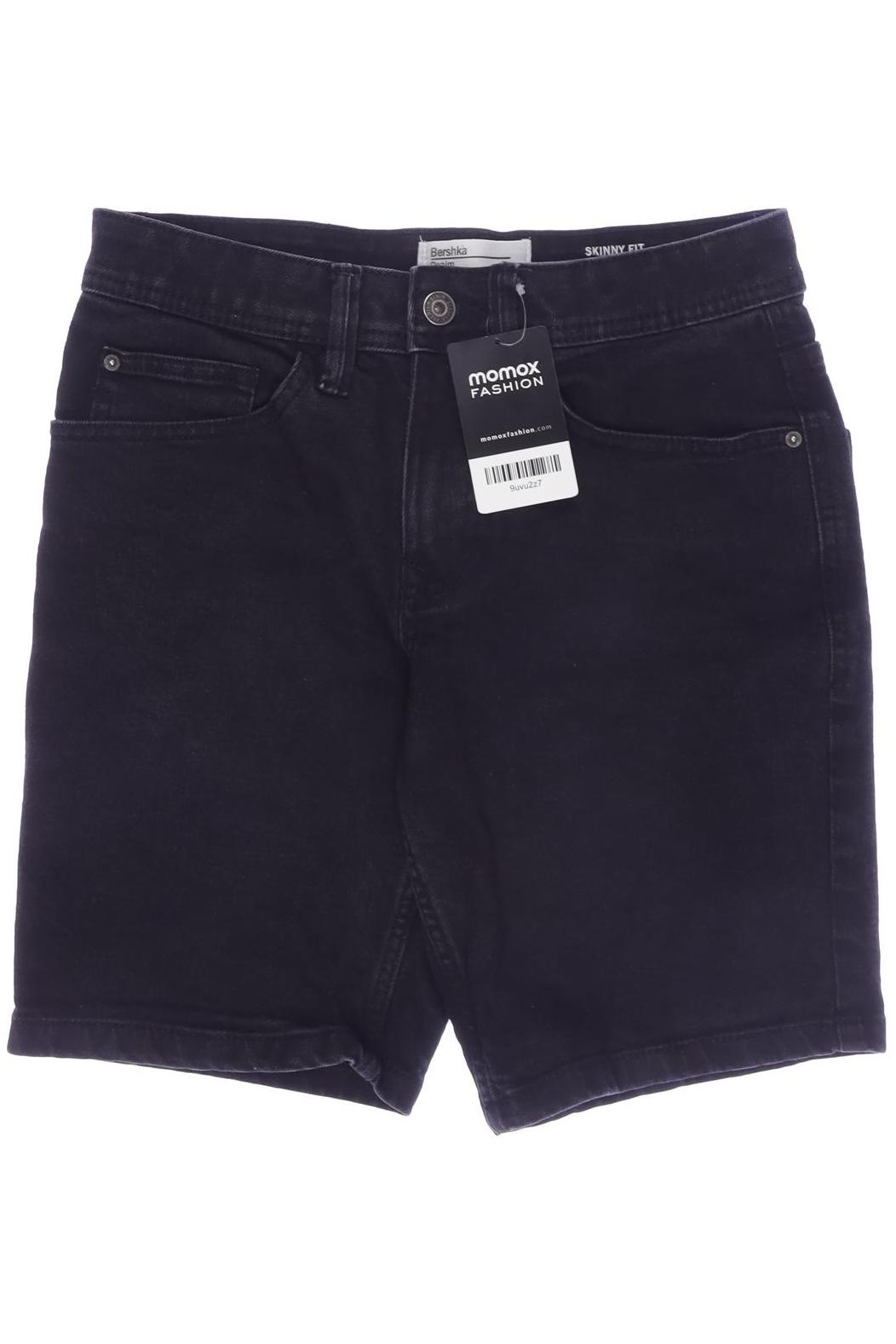 

bershka Damen Shorts, schwarz, Gr. 34