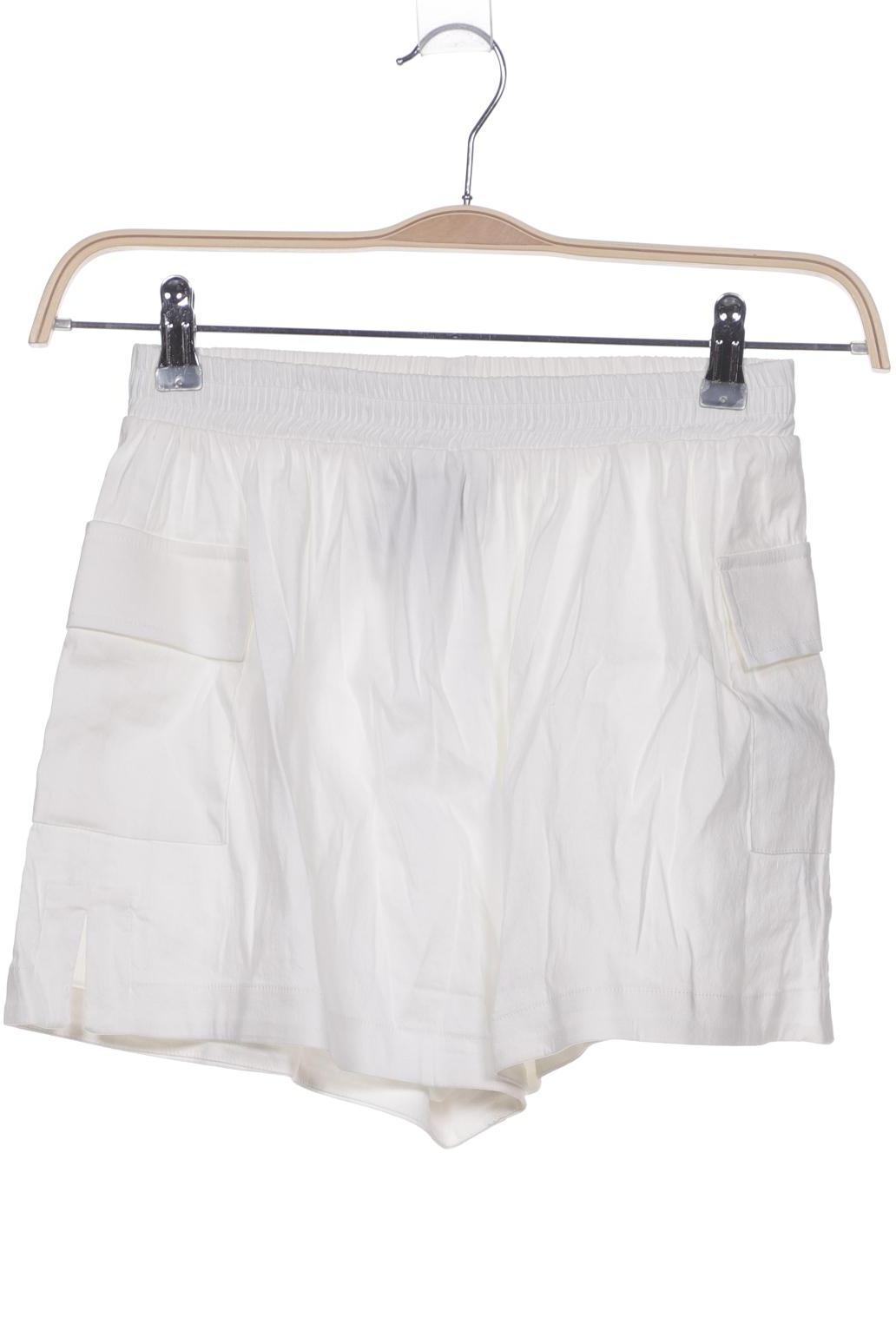 

bershka Damen Shorts, weiß, Gr. 36