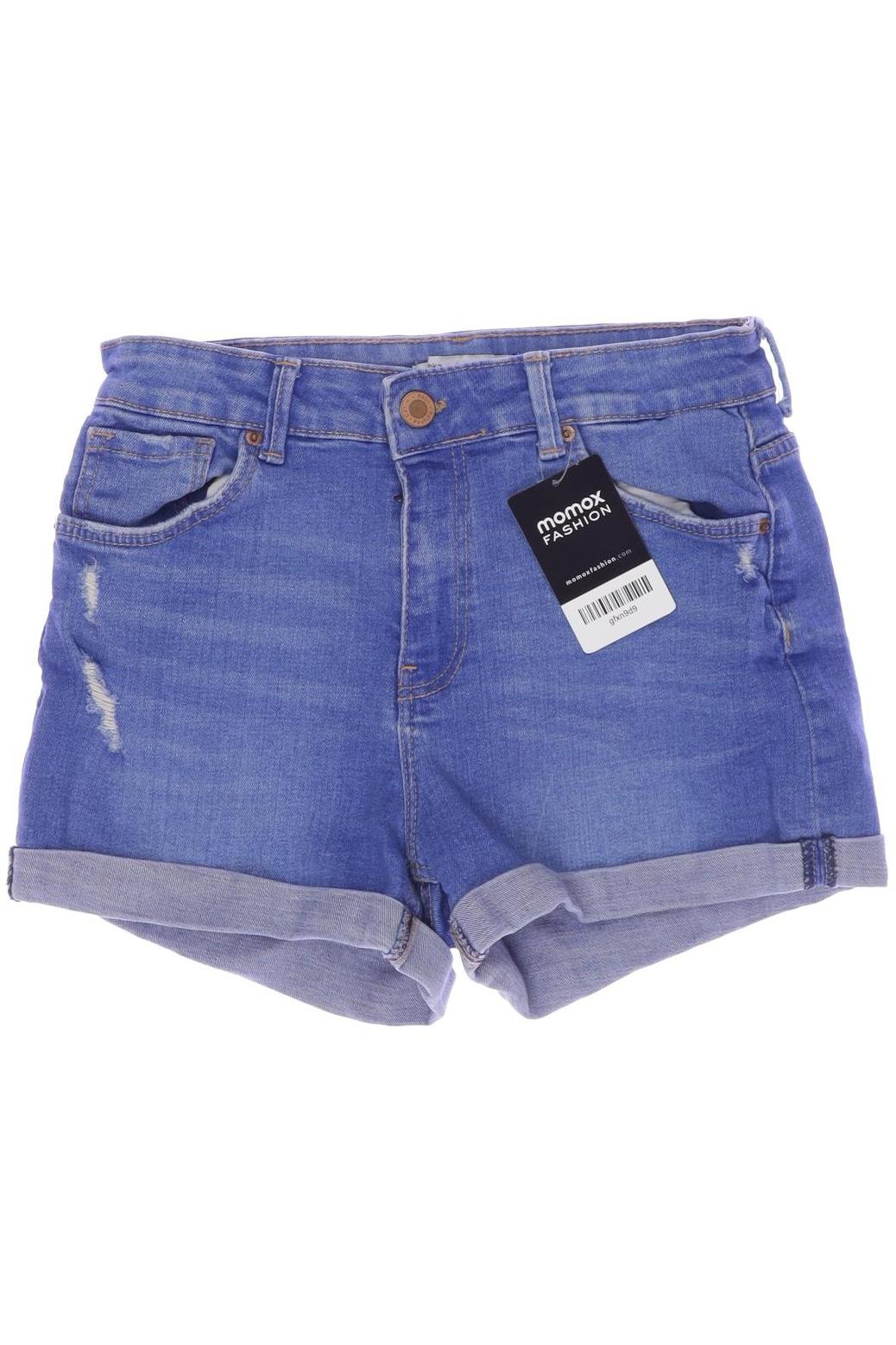 

bershka Damen Shorts, blau, Gr. 38