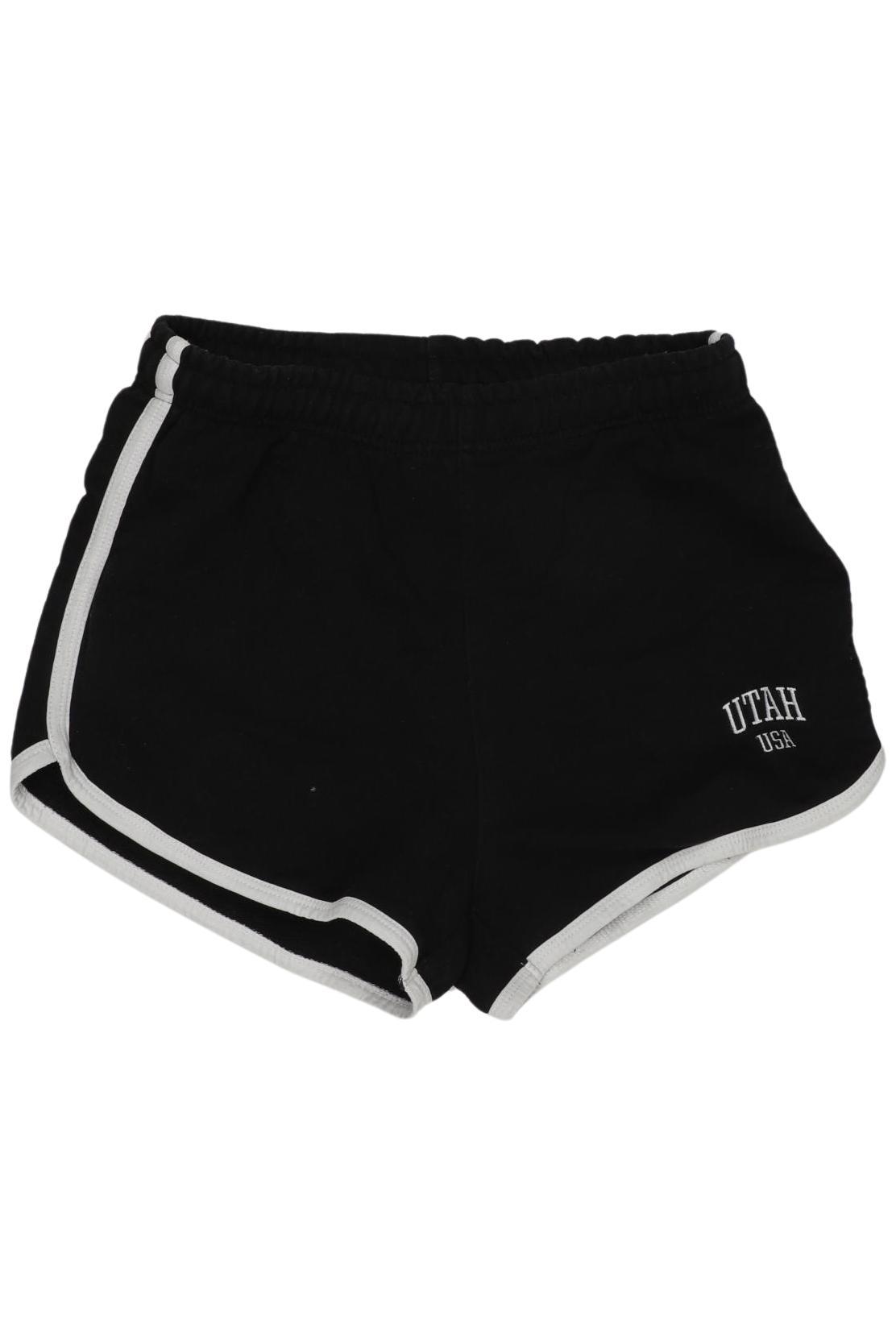 

bershka Damen Shorts, schwarz, Gr. 36