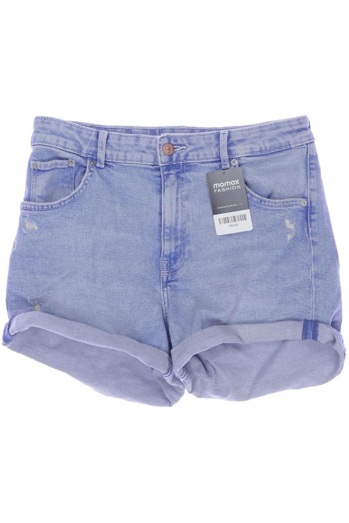 

bershka Damen Shorts, hellblau, Gr. 40