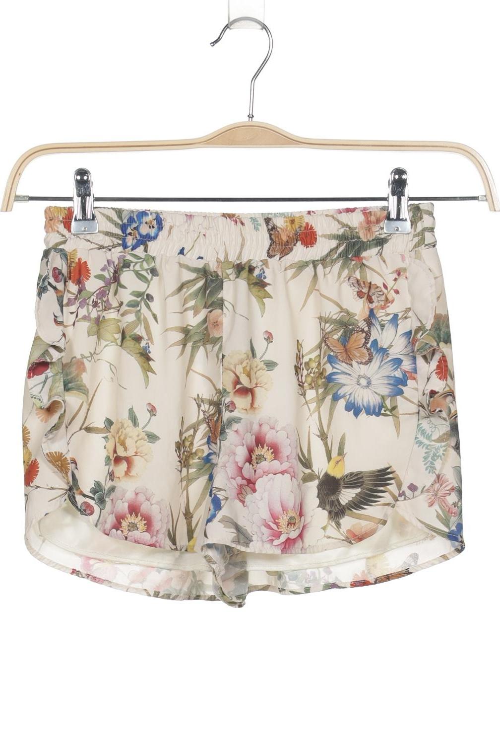 

bershka Damen Shorts, mehrfarbig, Gr. 38