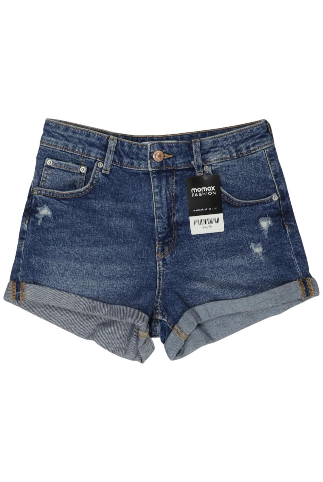 

bershka Damen Shorts, blau, Gr. 36