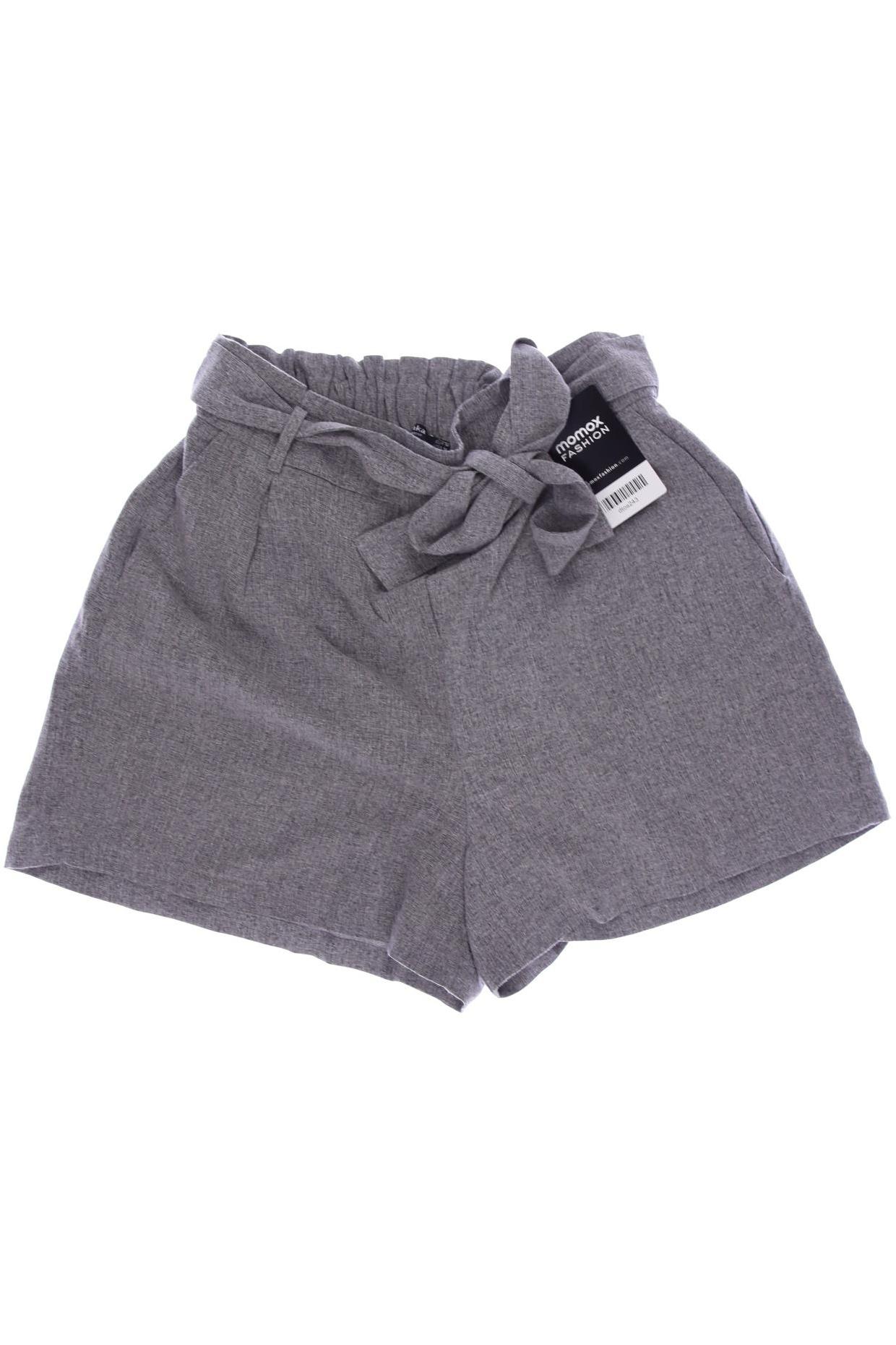 

bershka Damen Shorts, grau