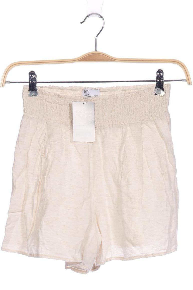 

bershka Damen Shorts, beige, Gr. 38