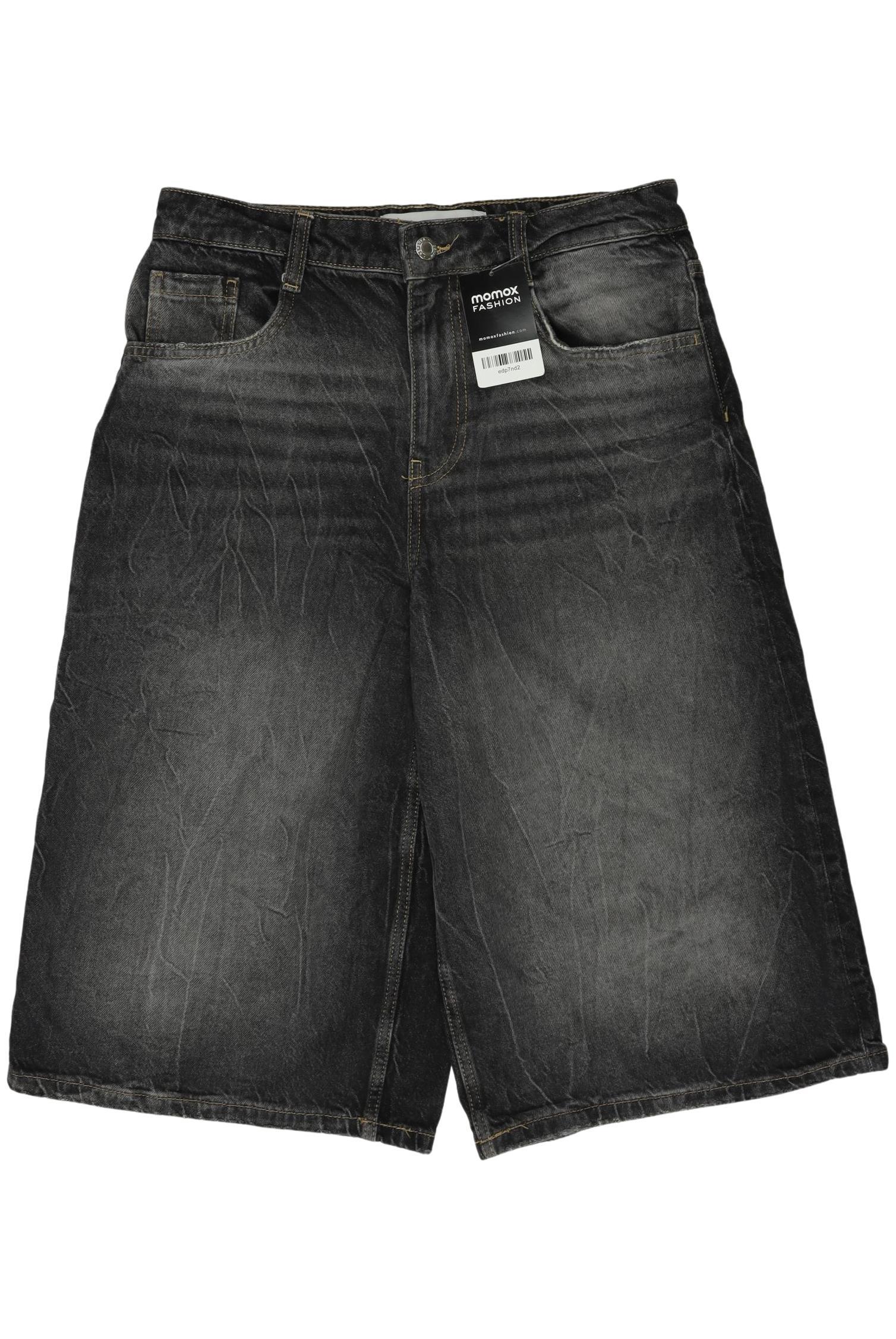 

bershka Damen Shorts, grau, Gr. 36