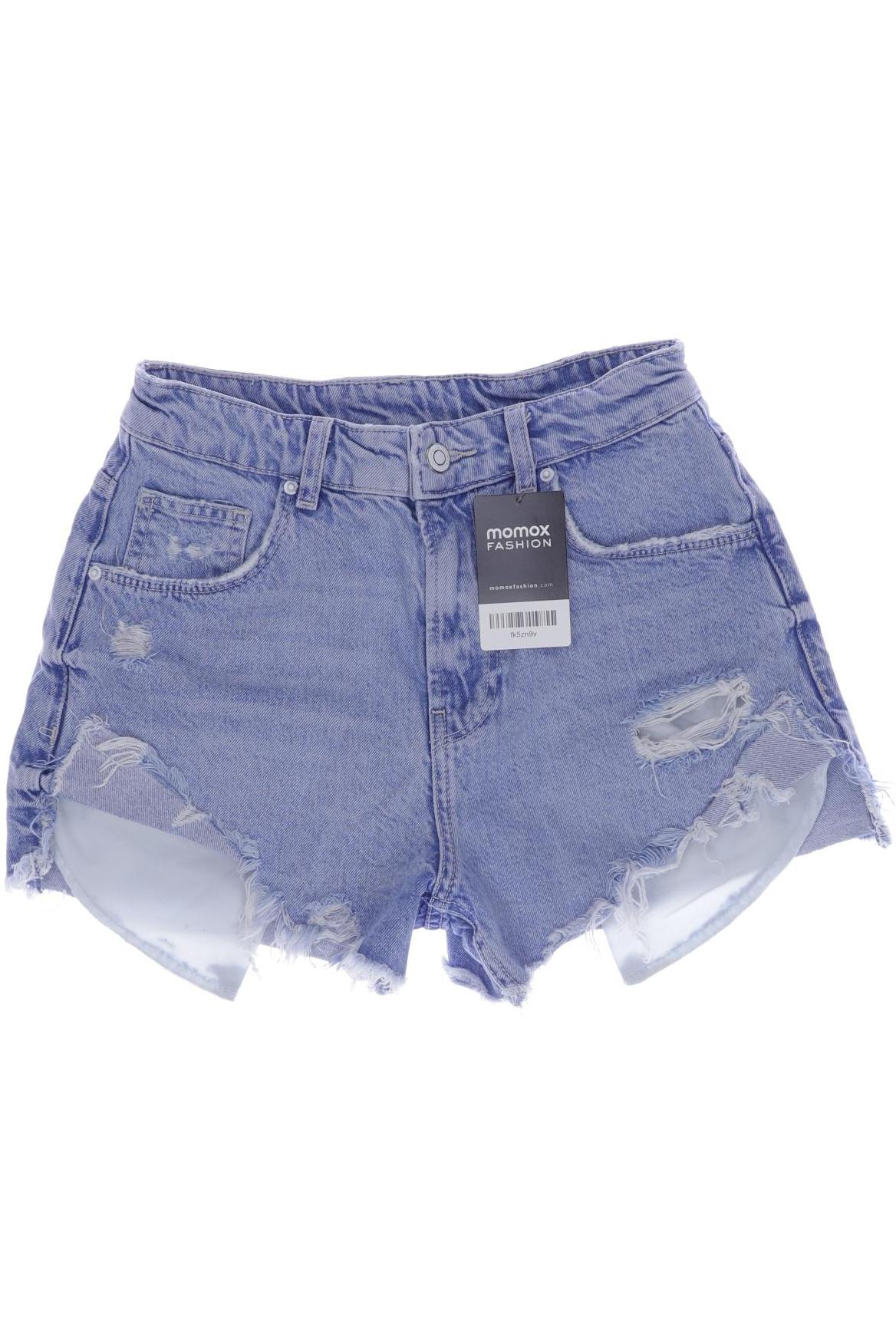 

bershka Damen Shorts, hellblau