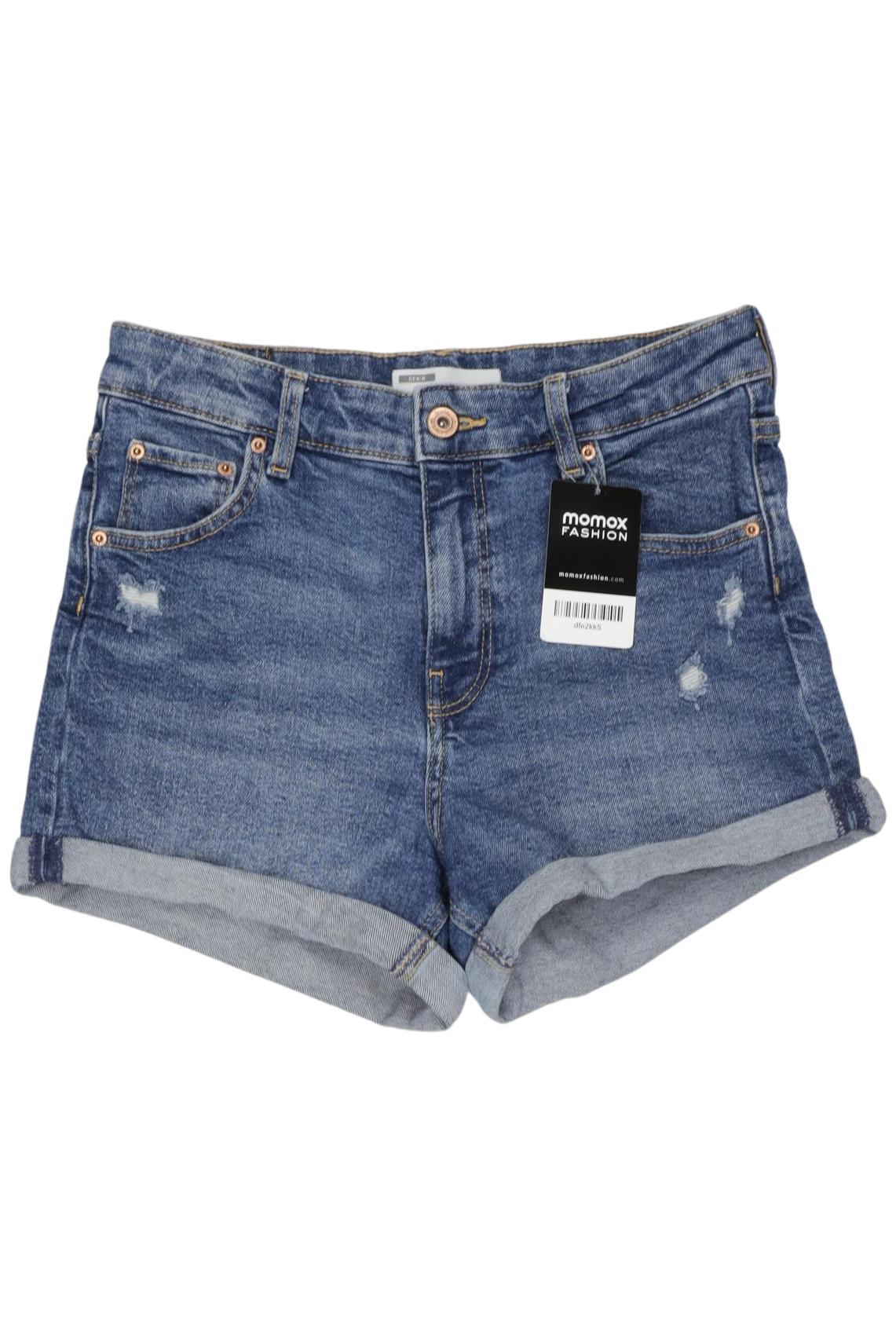 

bershka Damen Shorts, blau, Gr. 38