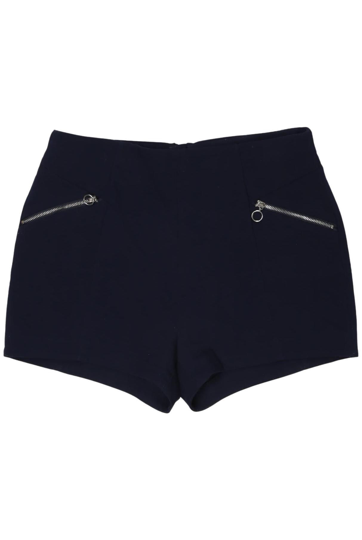 

bershka Damen Shorts, marineblau, Gr. 38