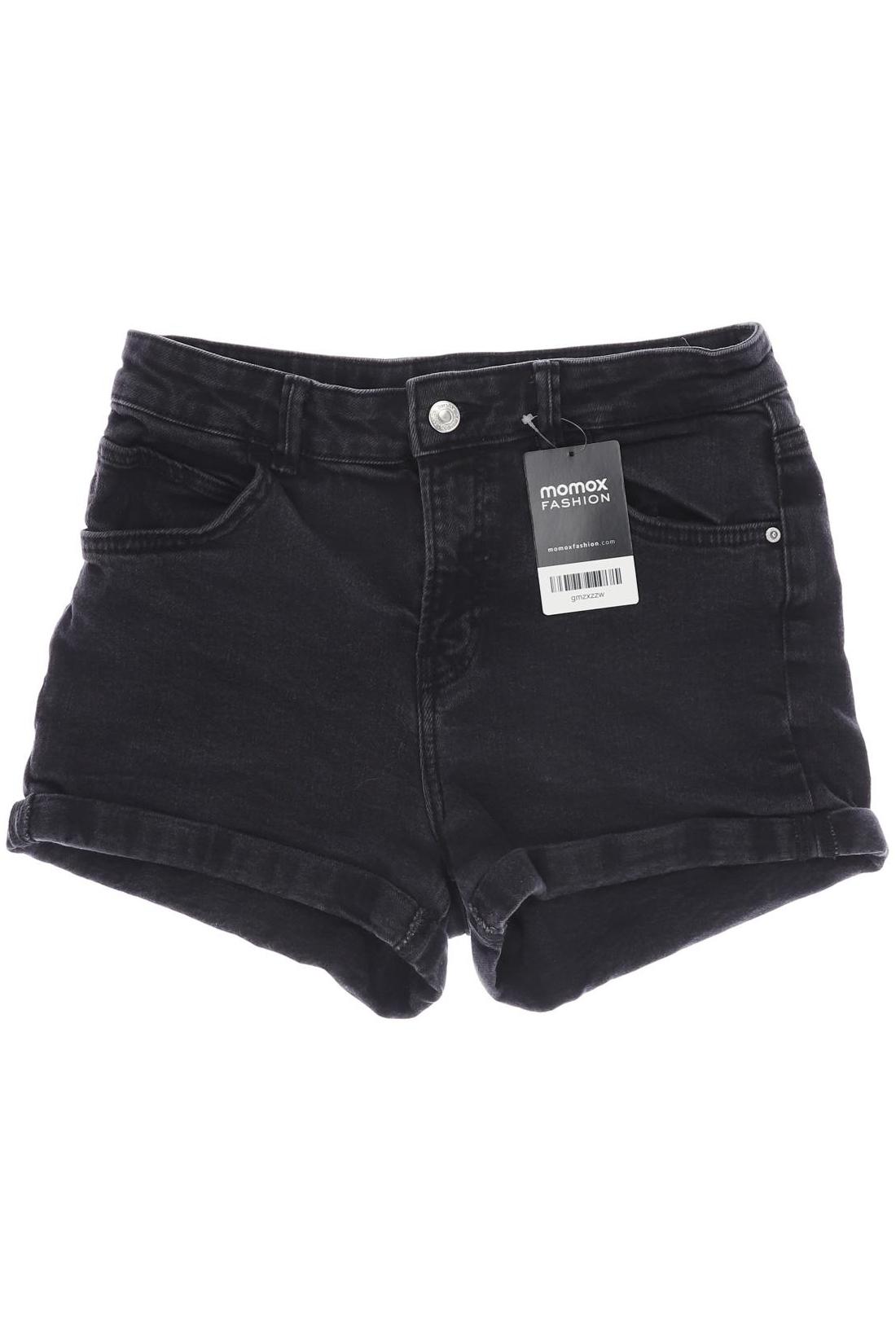 

bershka Damen Shorts, schwarz