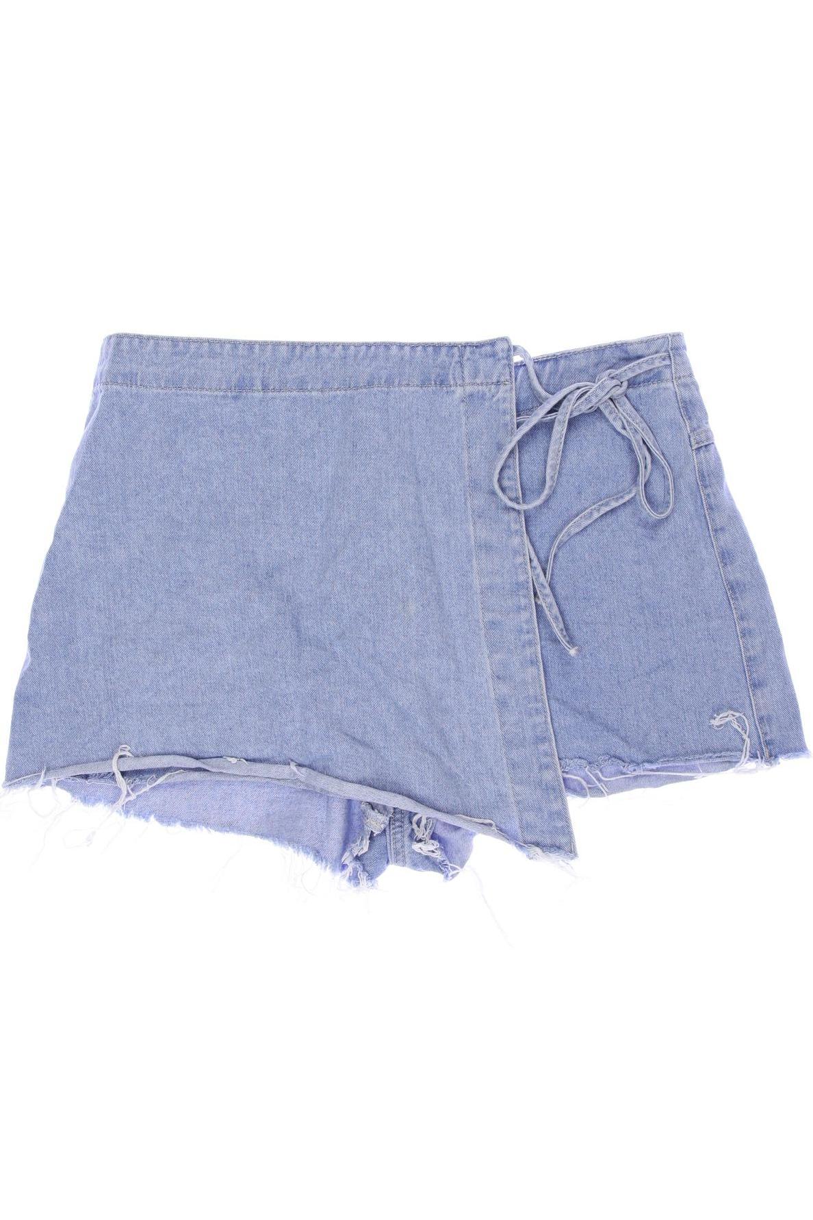 

bershka Damen Shorts, blau, Gr. 40