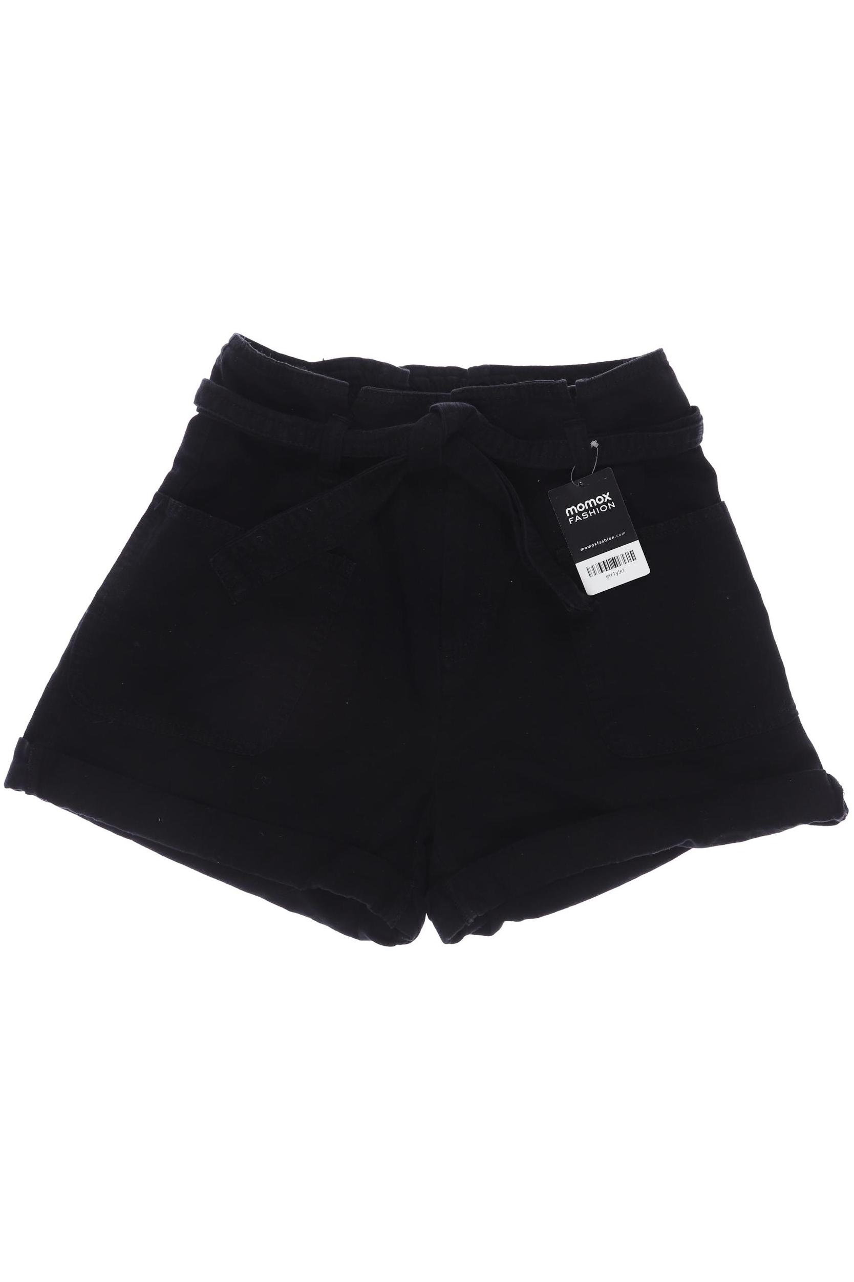 

bershka Damen Shorts, schwarz, Gr. 40