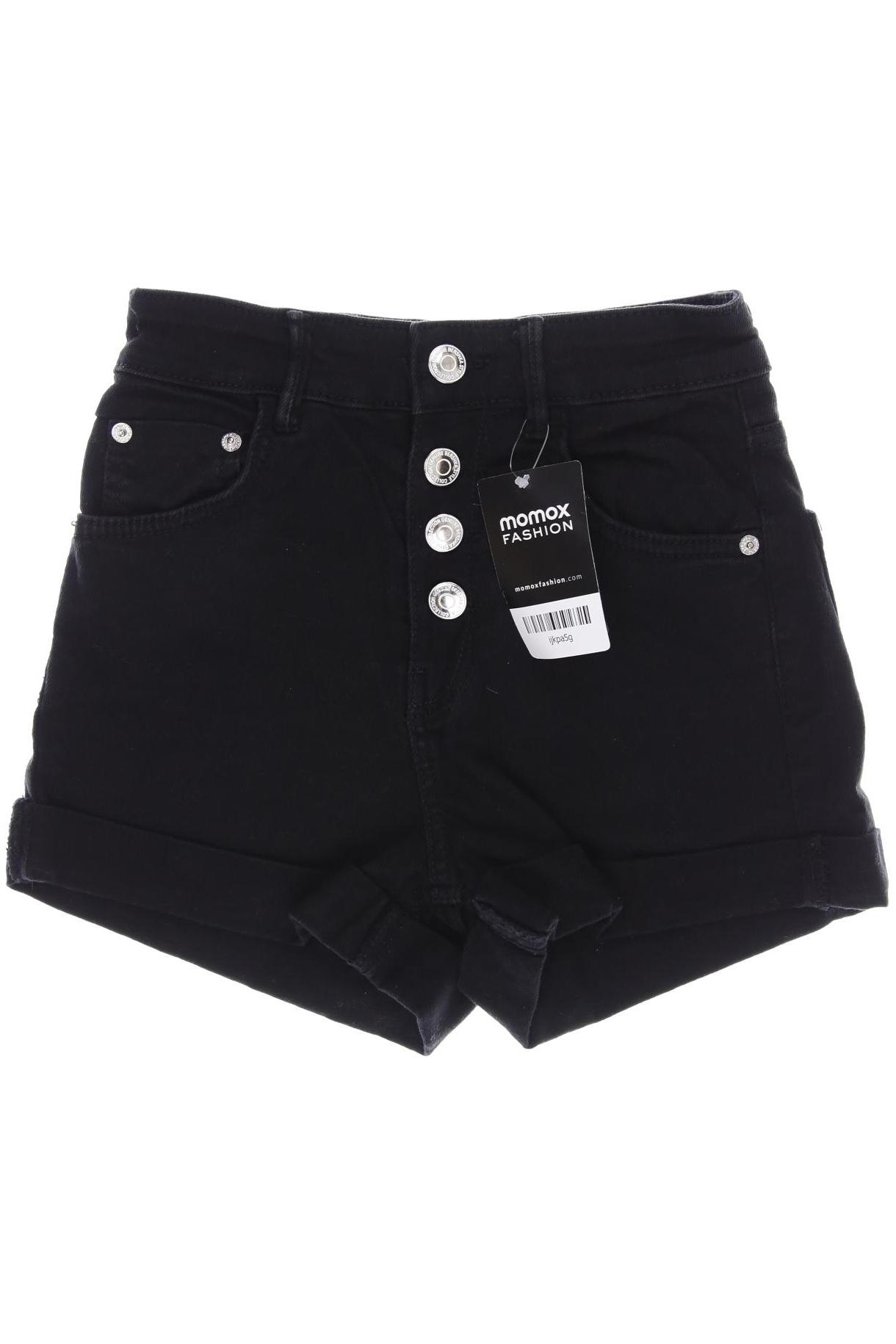

bershka Damen Shorts, schwarz