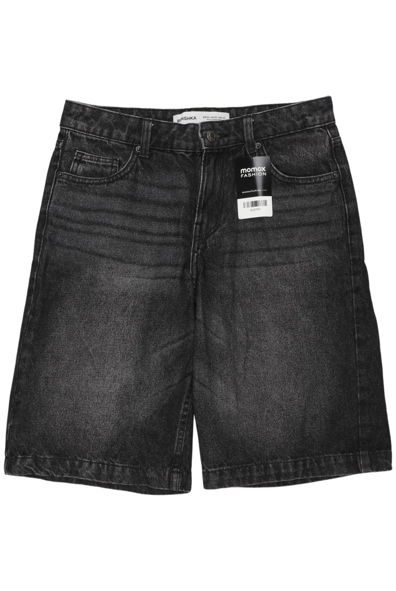 

bershka Damen Shorts, grau, Gr. 34