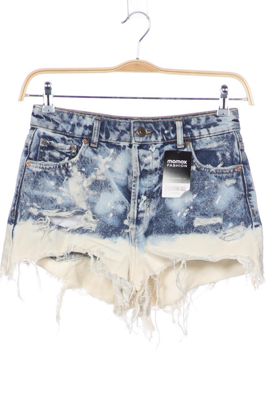 

bershka Damen Shorts, blau