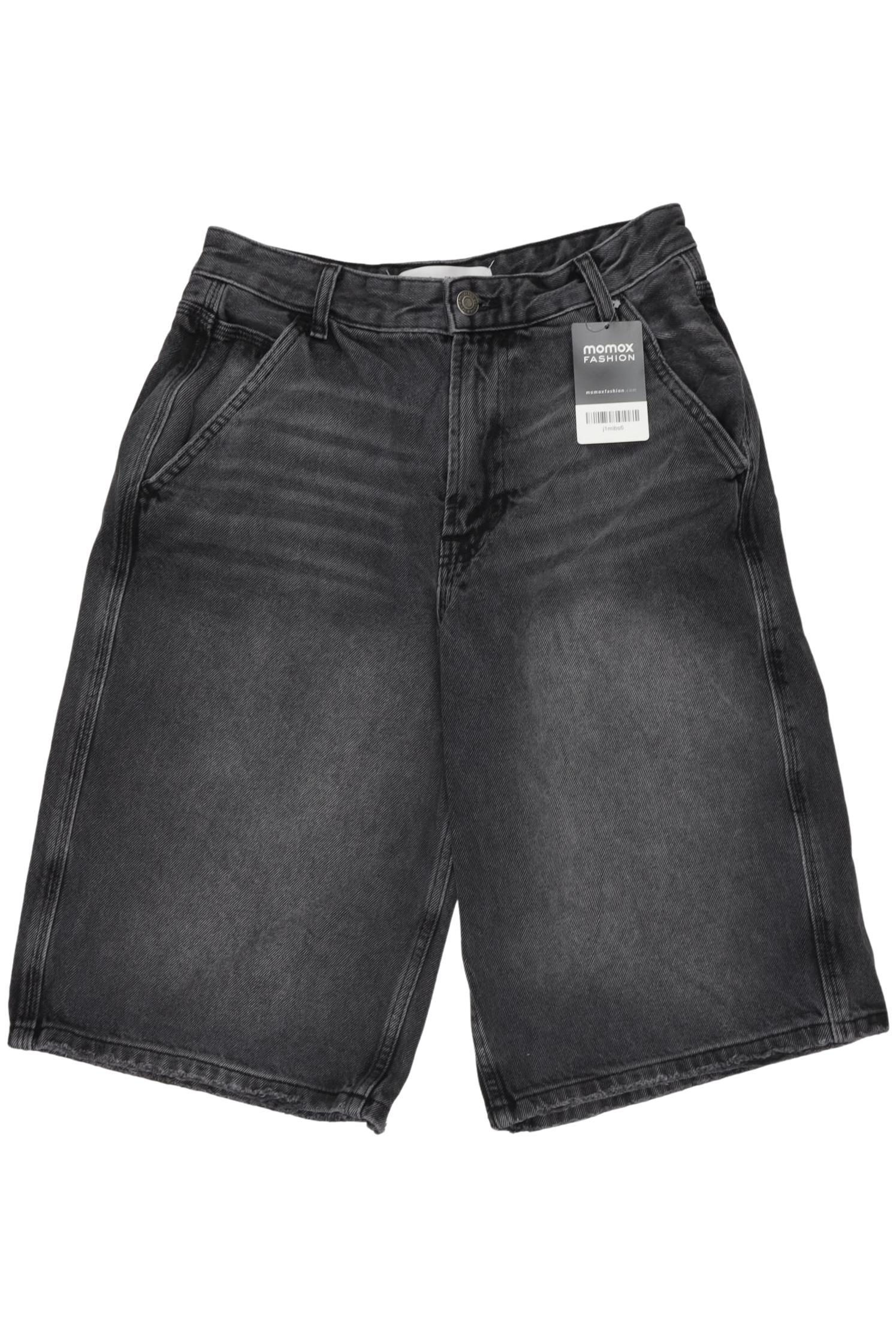 

bershka Damen Shorts, grau, Gr. 34