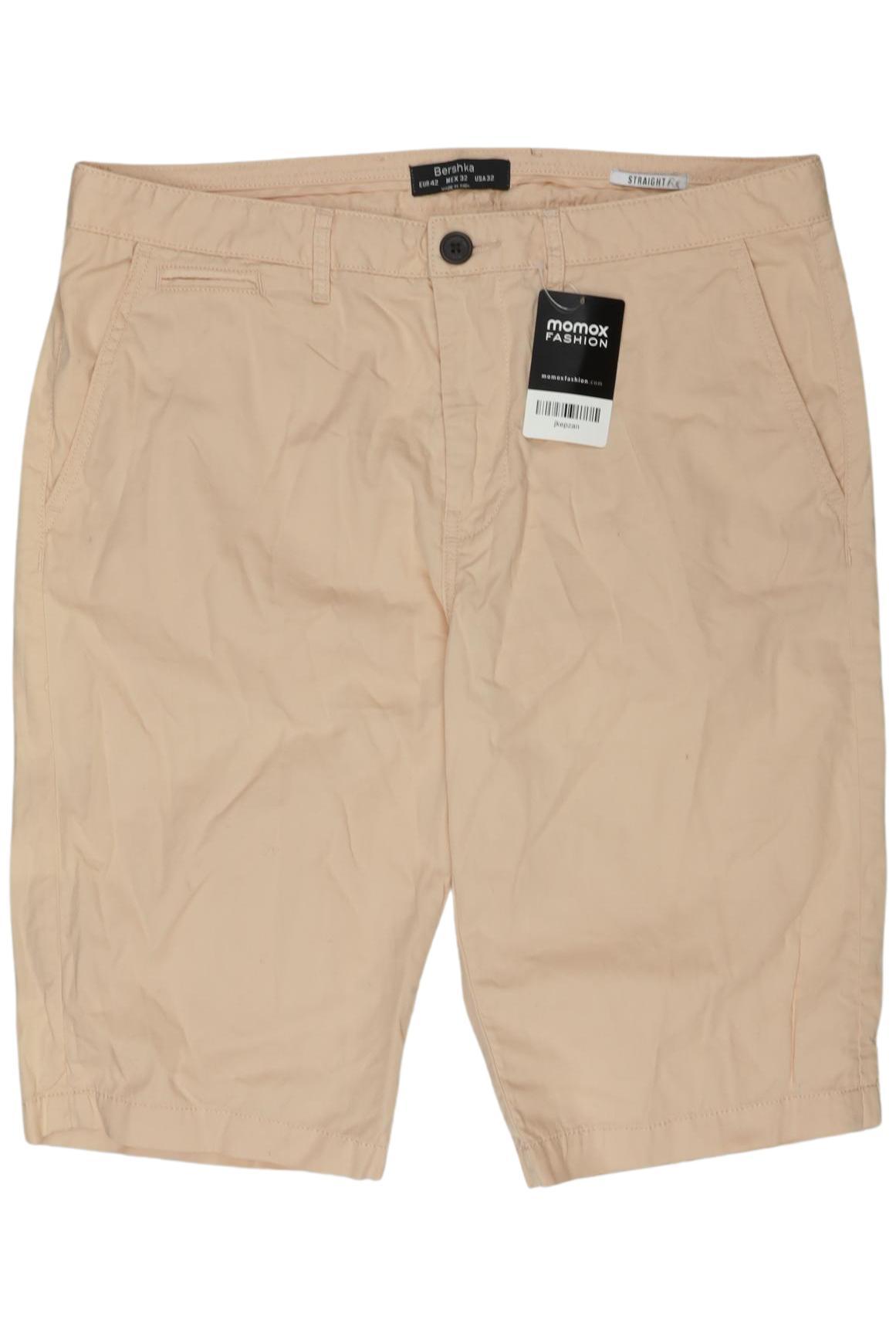 

bershka Damen Shorts, beige, Gr. 32