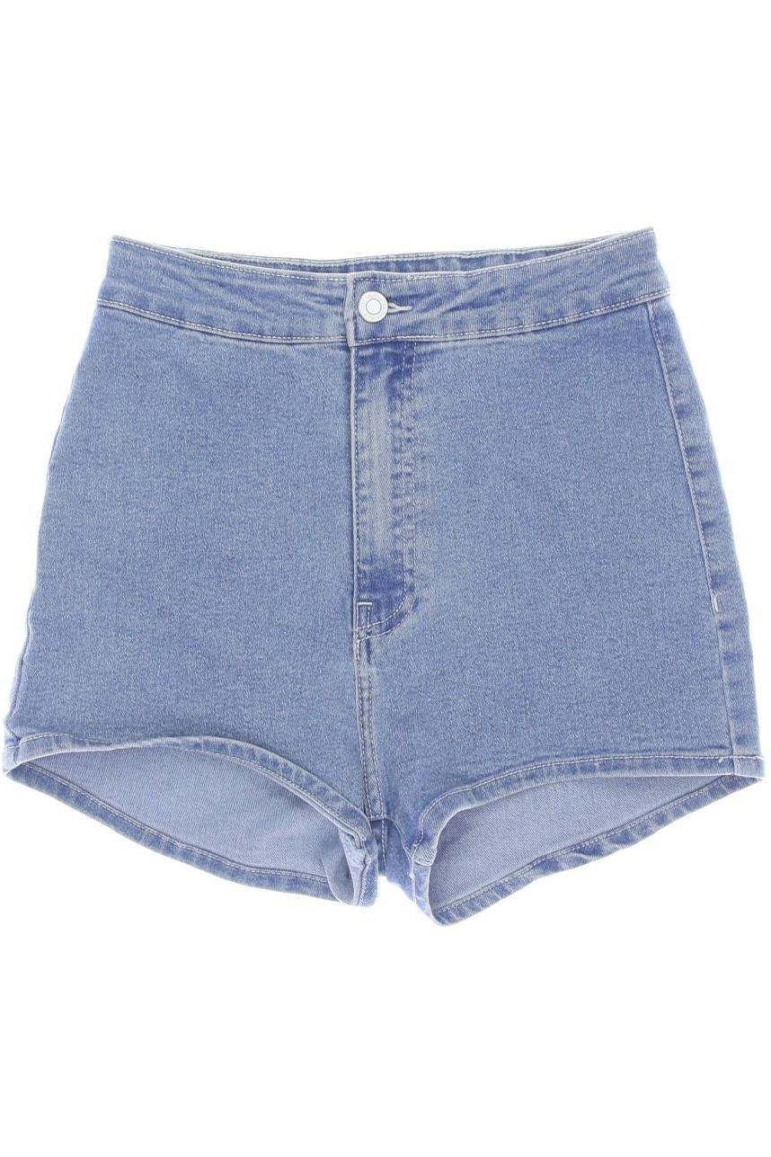 

bershka Damen Shorts, blau, Gr. 36