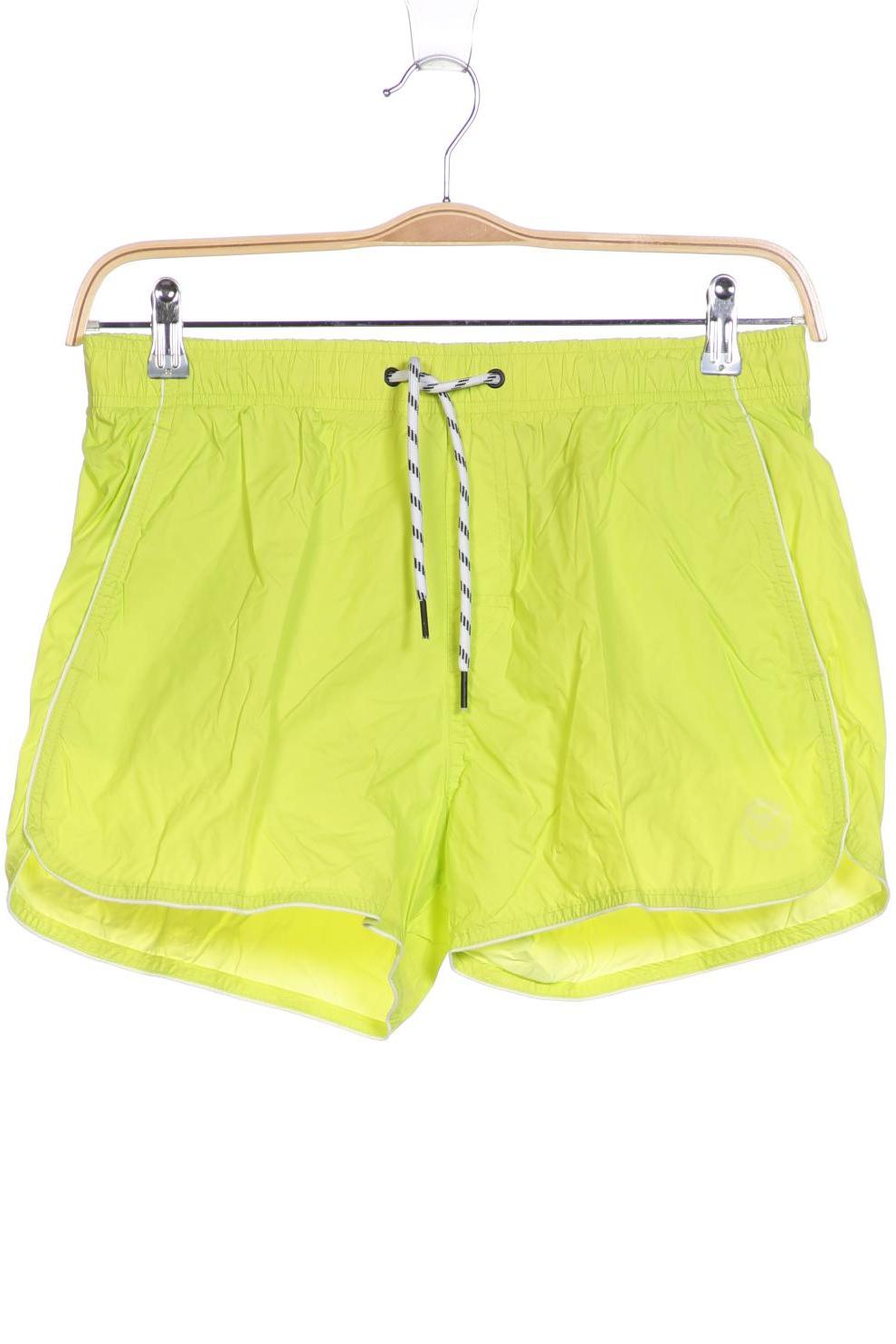 

bershka Damen Shorts, gelb, Gr. 42