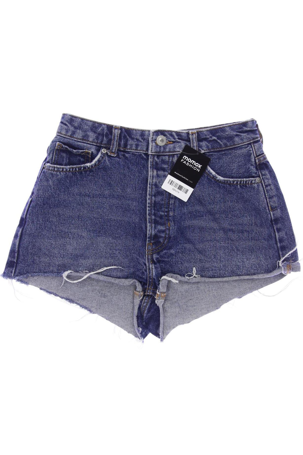 

bershka Damen Shorts, blau, Gr. 38