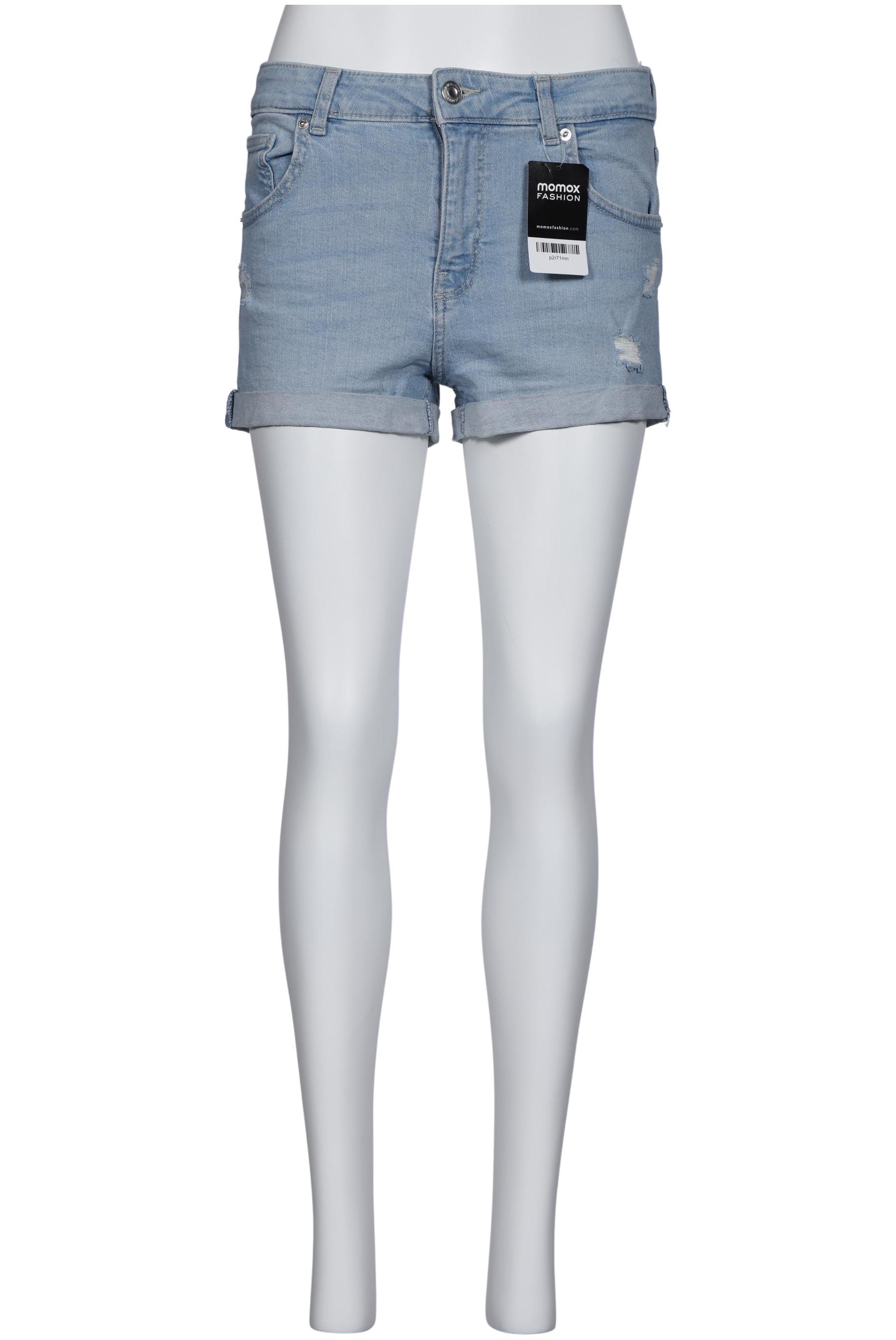 

bershka Damen Shorts, hellblau, Gr. 38