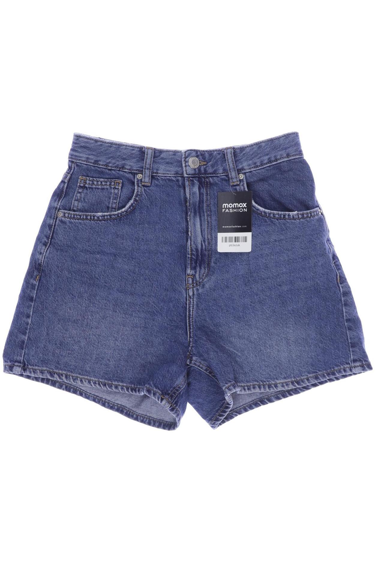 

bershka Damen Shorts, blau