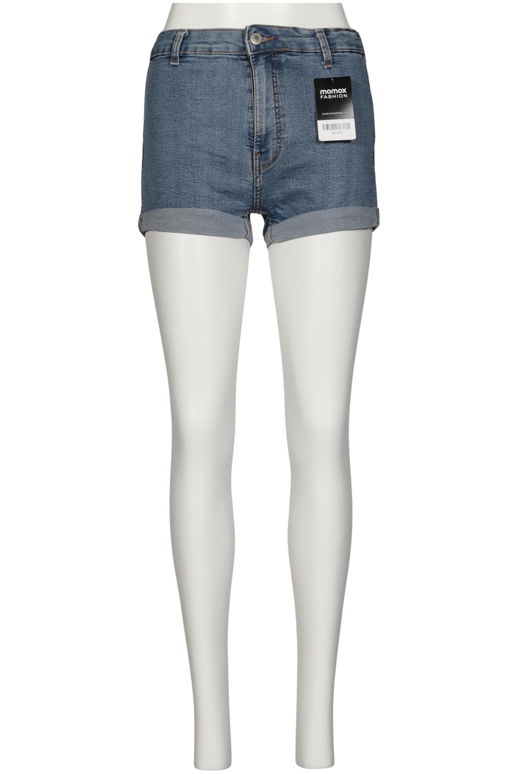 

bershka Damen Shorts, blau, Gr. 36