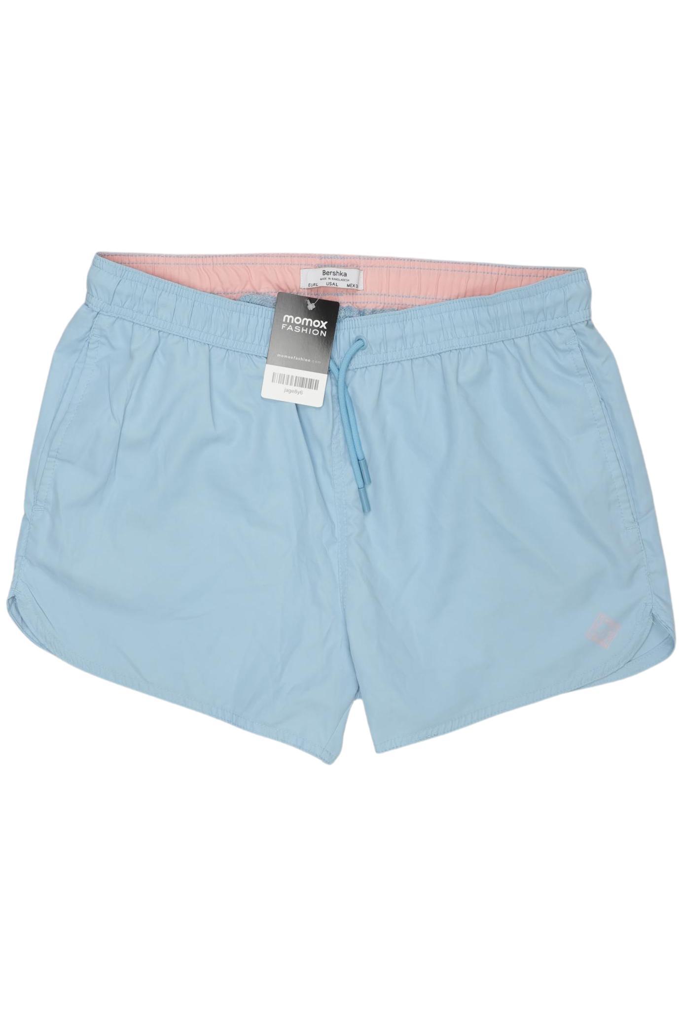 

bershka Damen Shorts, hellblau, Gr. 42