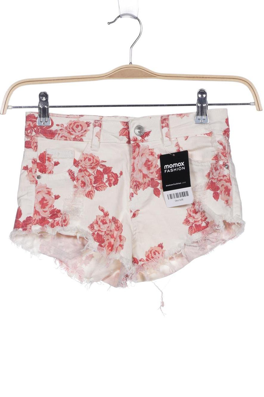 

bershka Damen Shorts, pink, Gr. 34