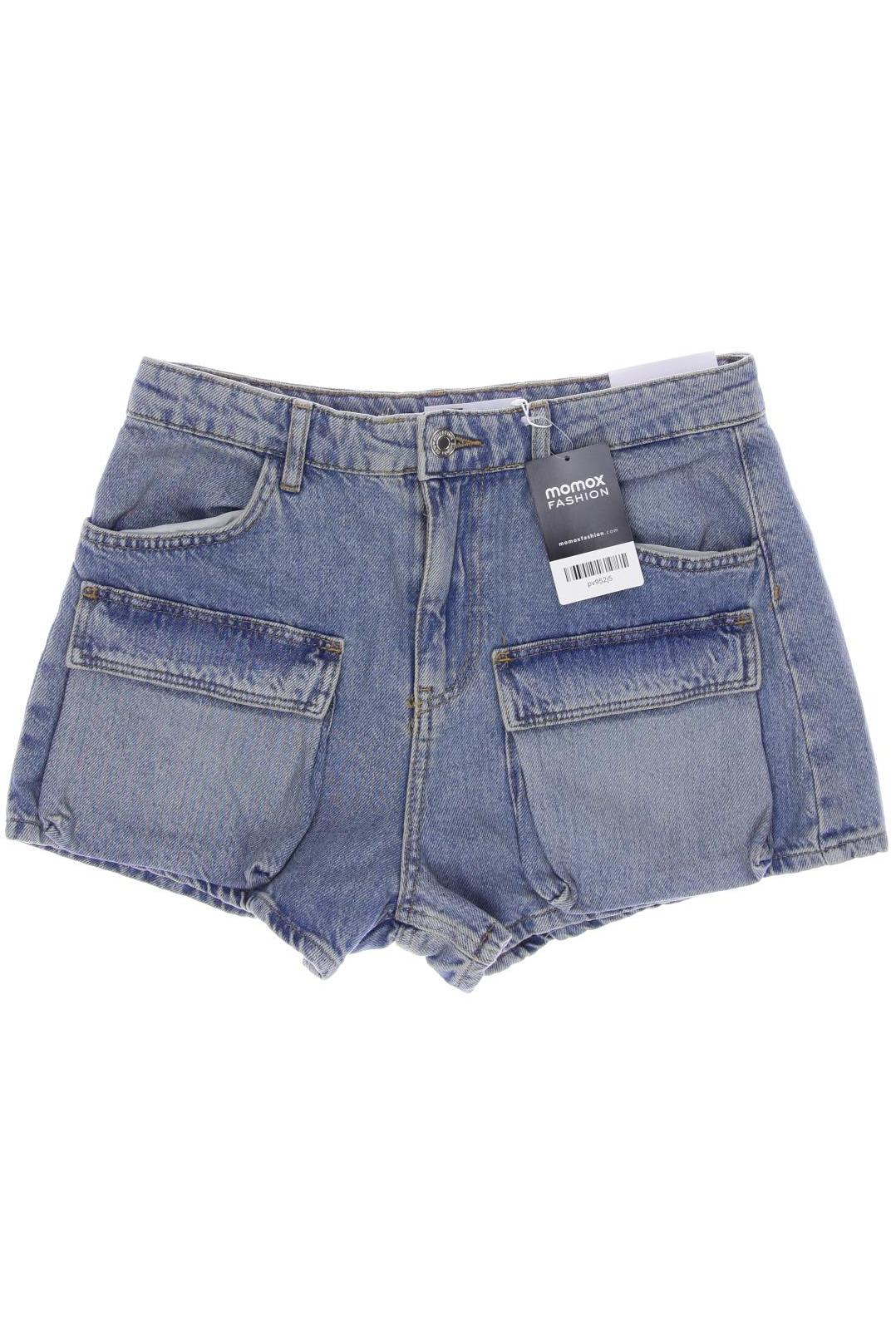 

bershka Damen Shorts, blau