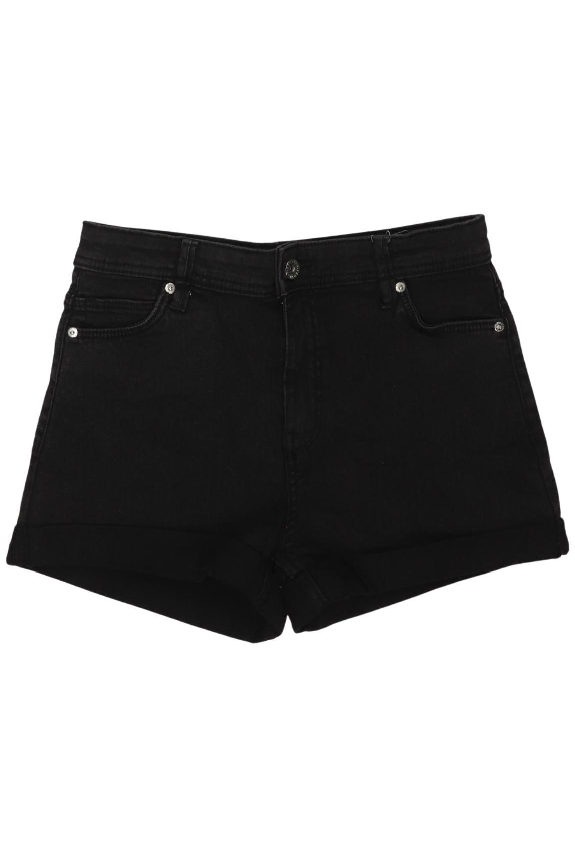 

bershka Damen Shorts, schwarz, Gr. 38