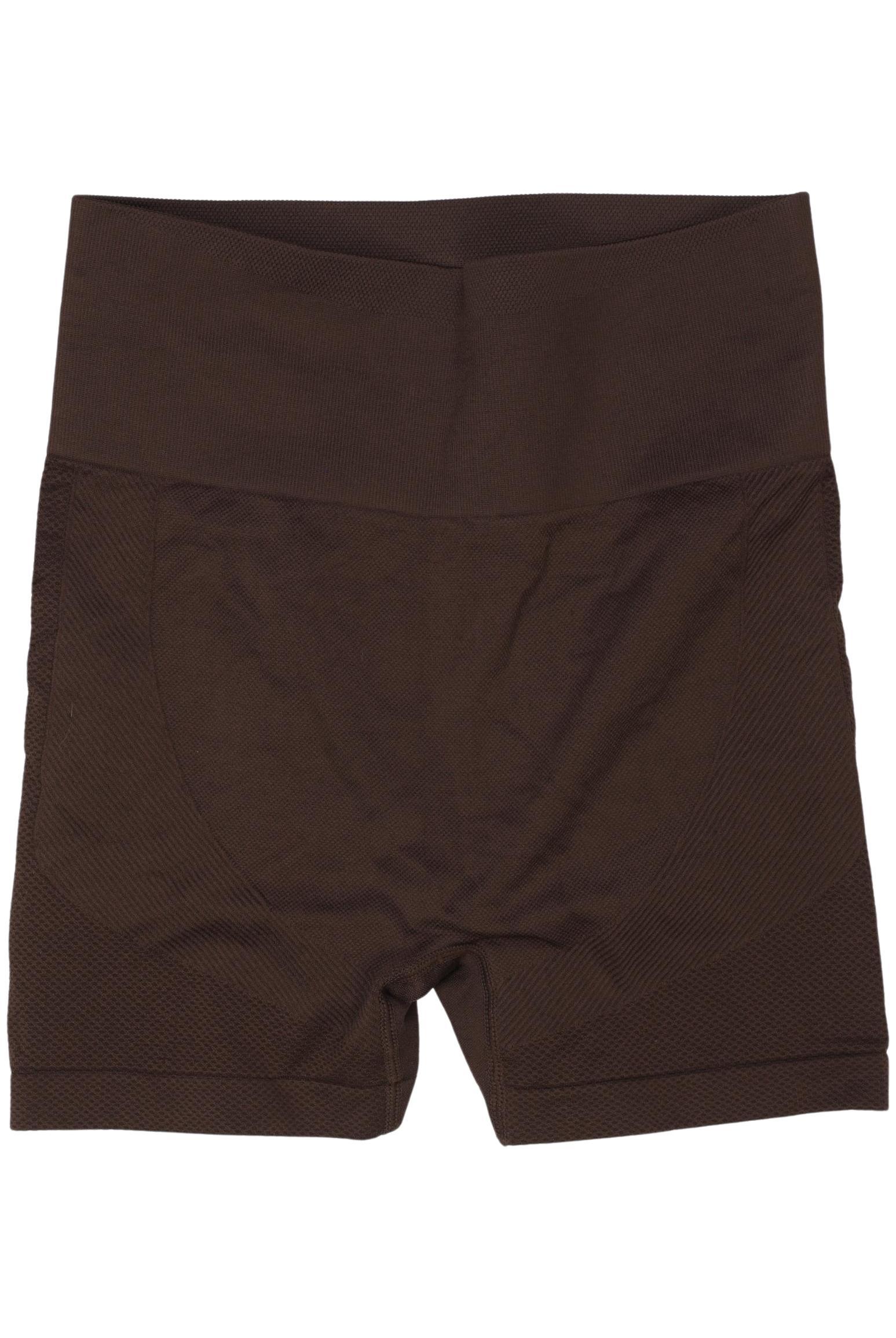 

bershka Damen Shorts, braun, Gr. 34