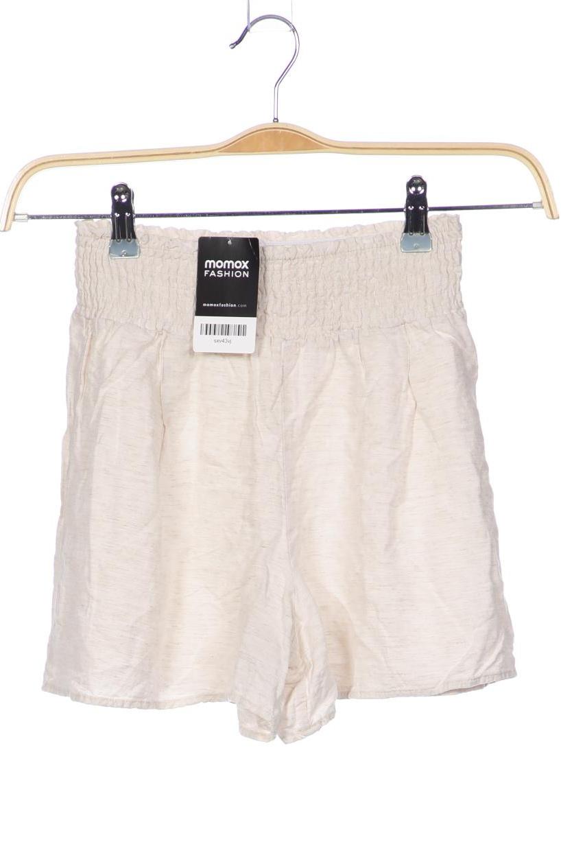 

bershka Damen Shorts, beige, Gr. 36