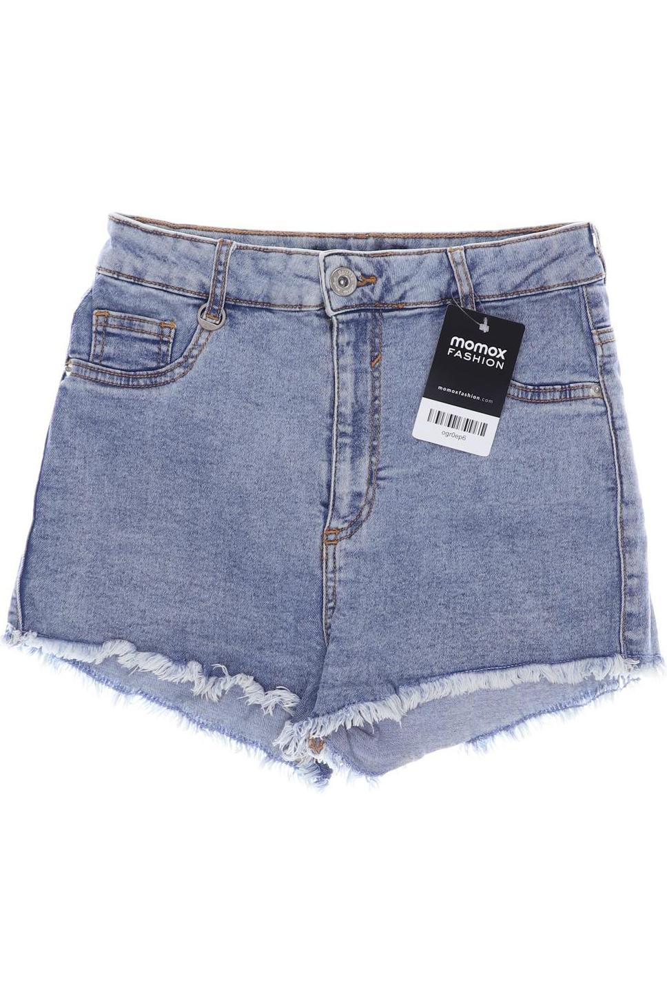 

bershka Damen Shorts, hellblau