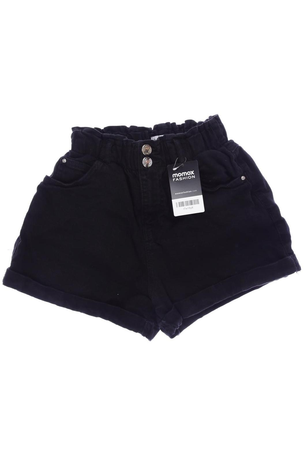 

bershka Damen Shorts, schwarz